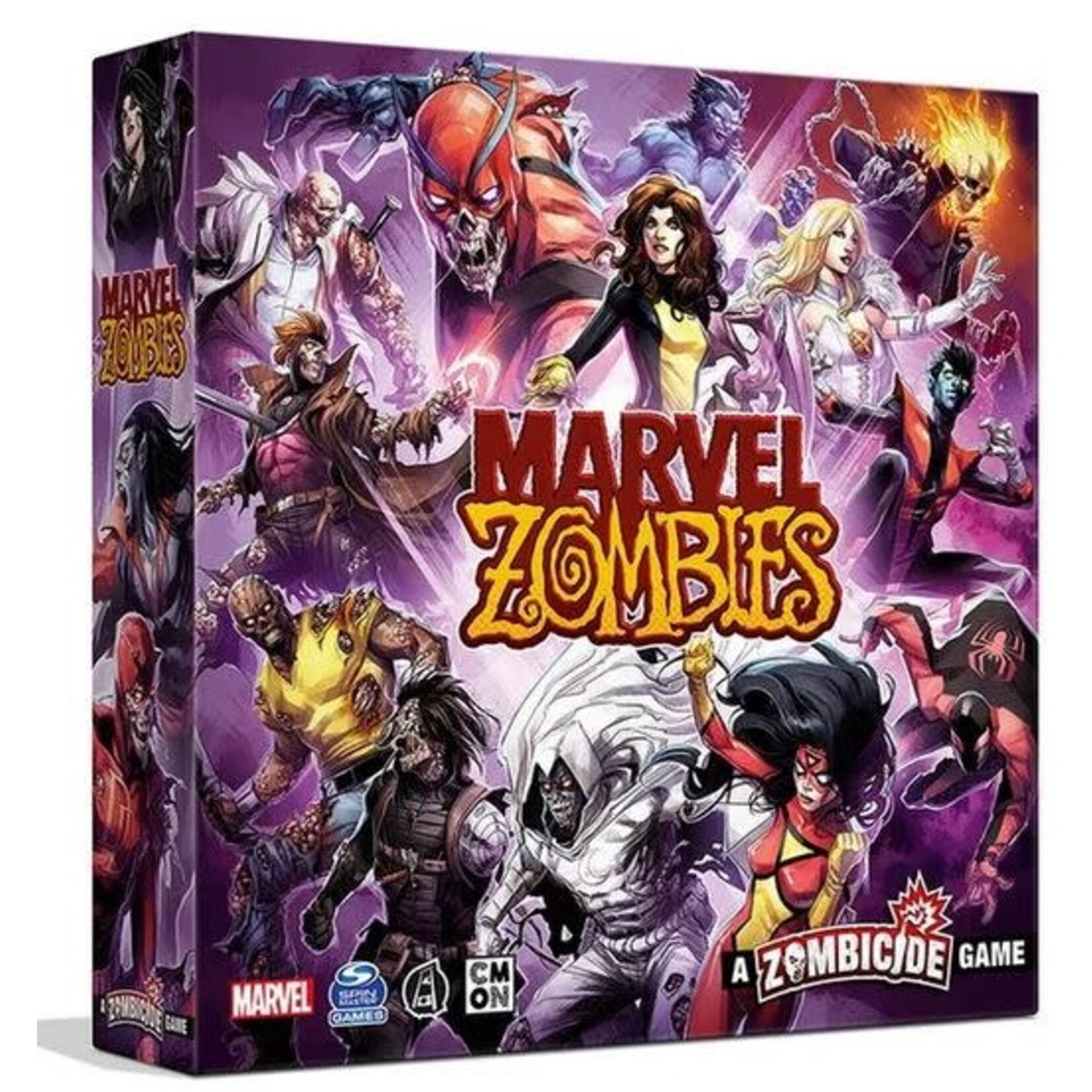#11449 Marvel Zombicide Bundle with Galactus Dragon Cache Used Game