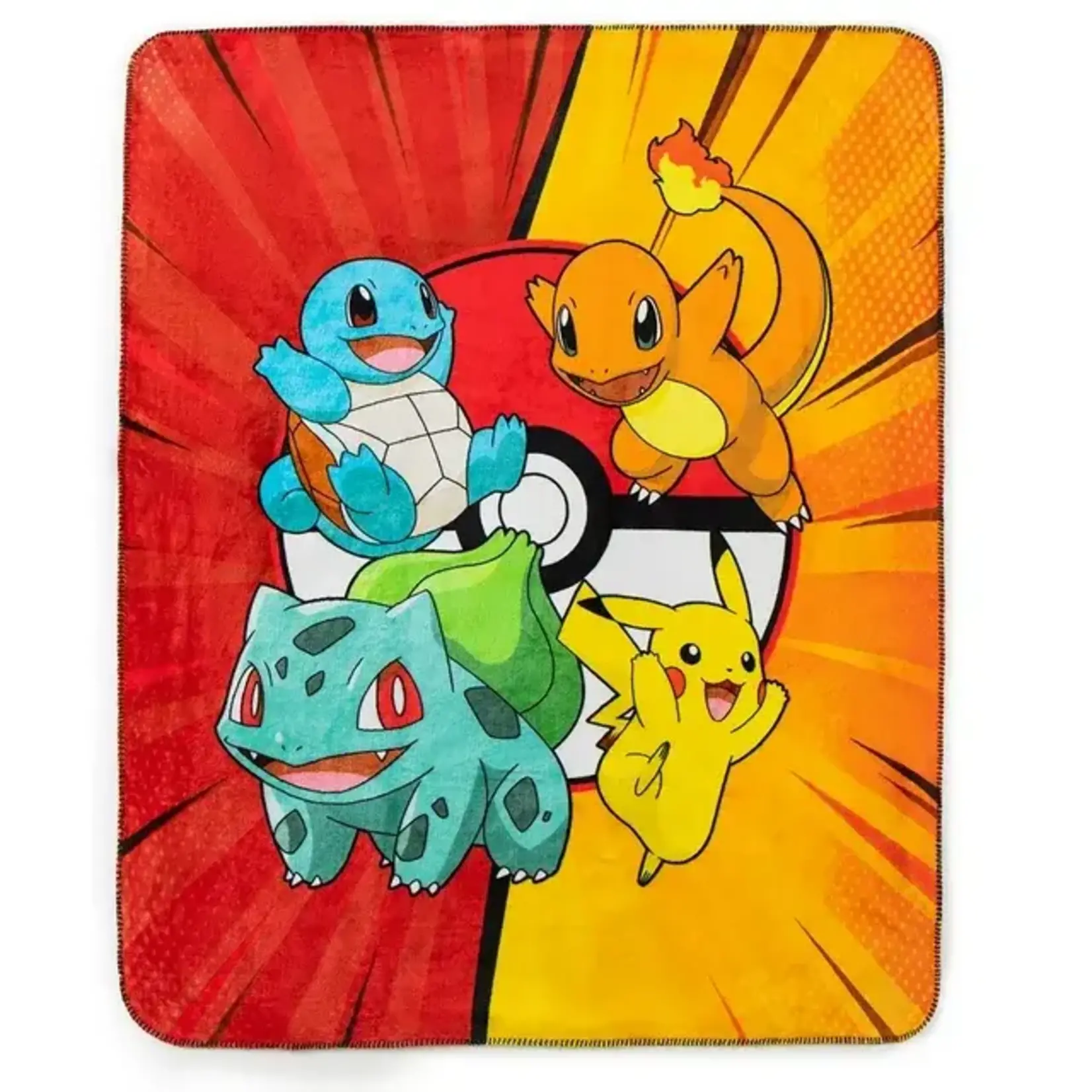 Faux Fur Throw Blanket: Pokemon Battle Burst 50 x 60