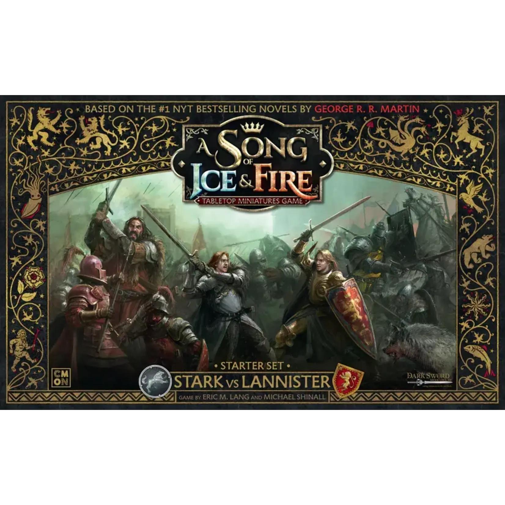#11446 A Song of Ice and Fire Stark vs. Lannister Dragon Cache Used Game