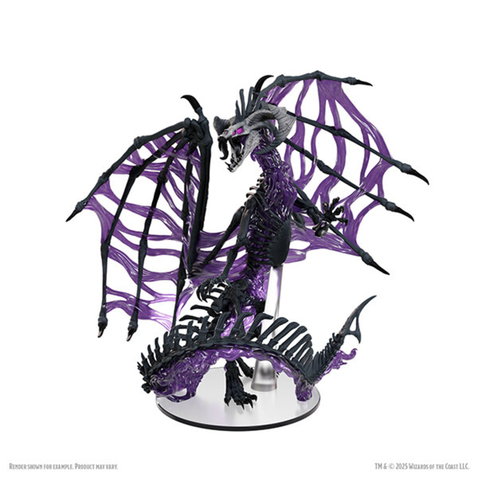 D&D: Black Dracolich  Icons of the Realms Dungeons and Dragons
