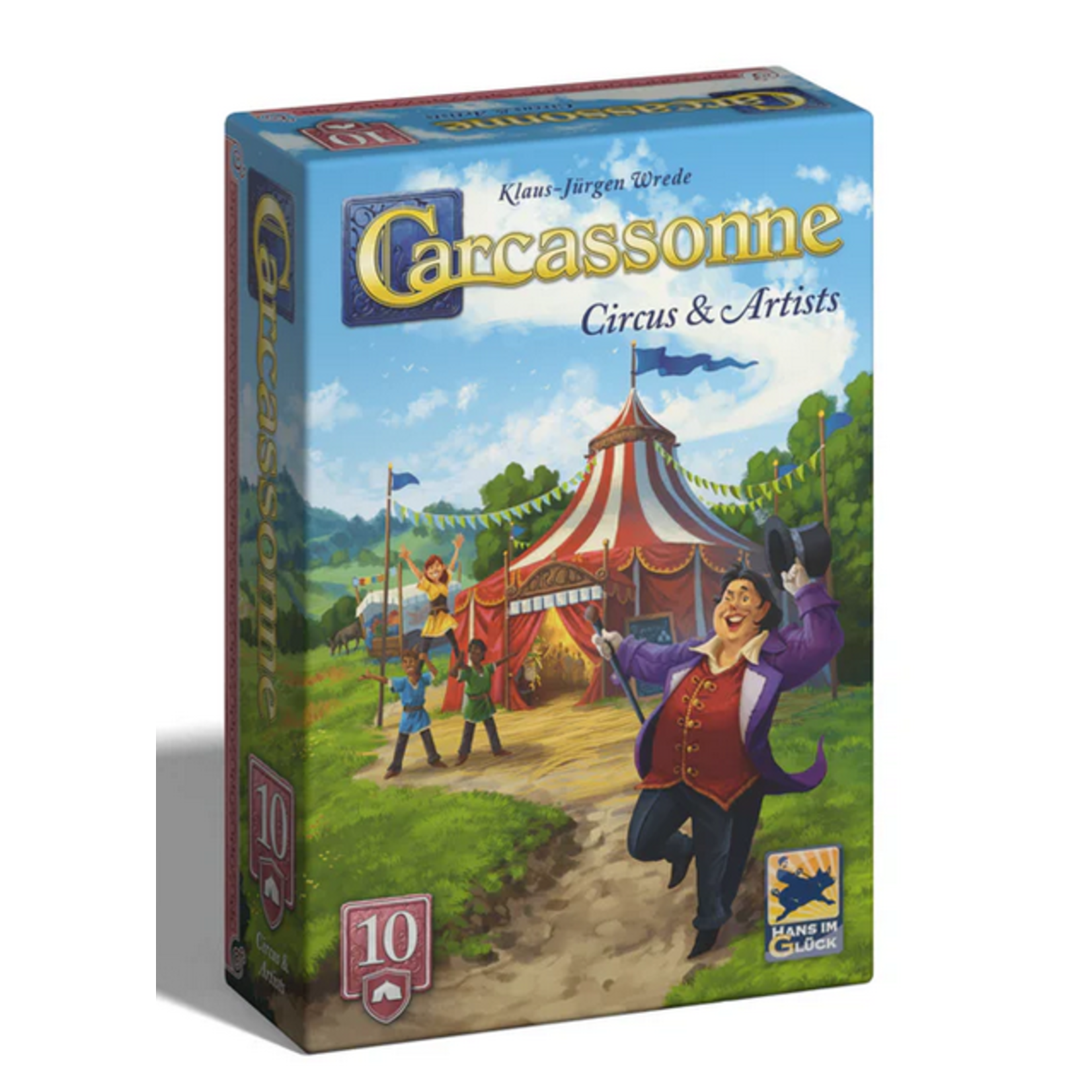 Carcassonne Exp 10: Circus & Artists