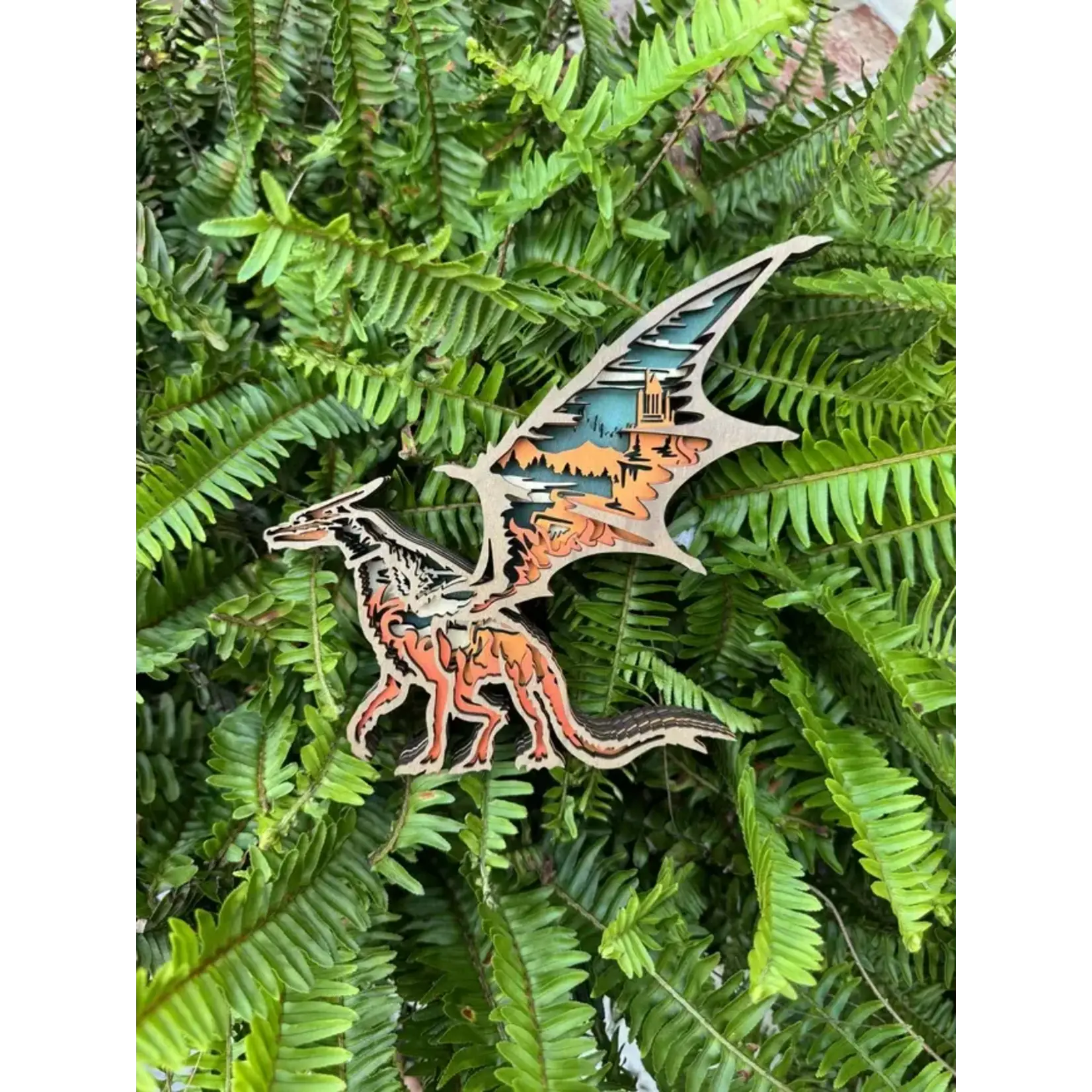 Shelf Sitter - Fire Dragon