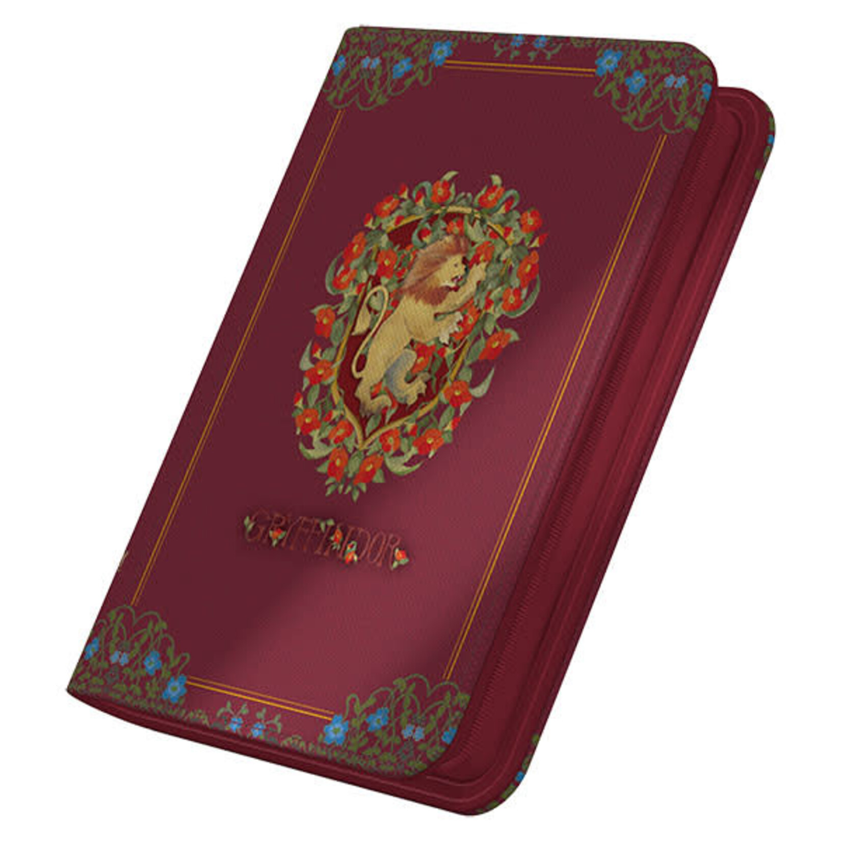 8-Pocket Zipfolio Portfolio 160+ Xenoskin- Harry Potter- 4 Houses- Gryffindor Binder