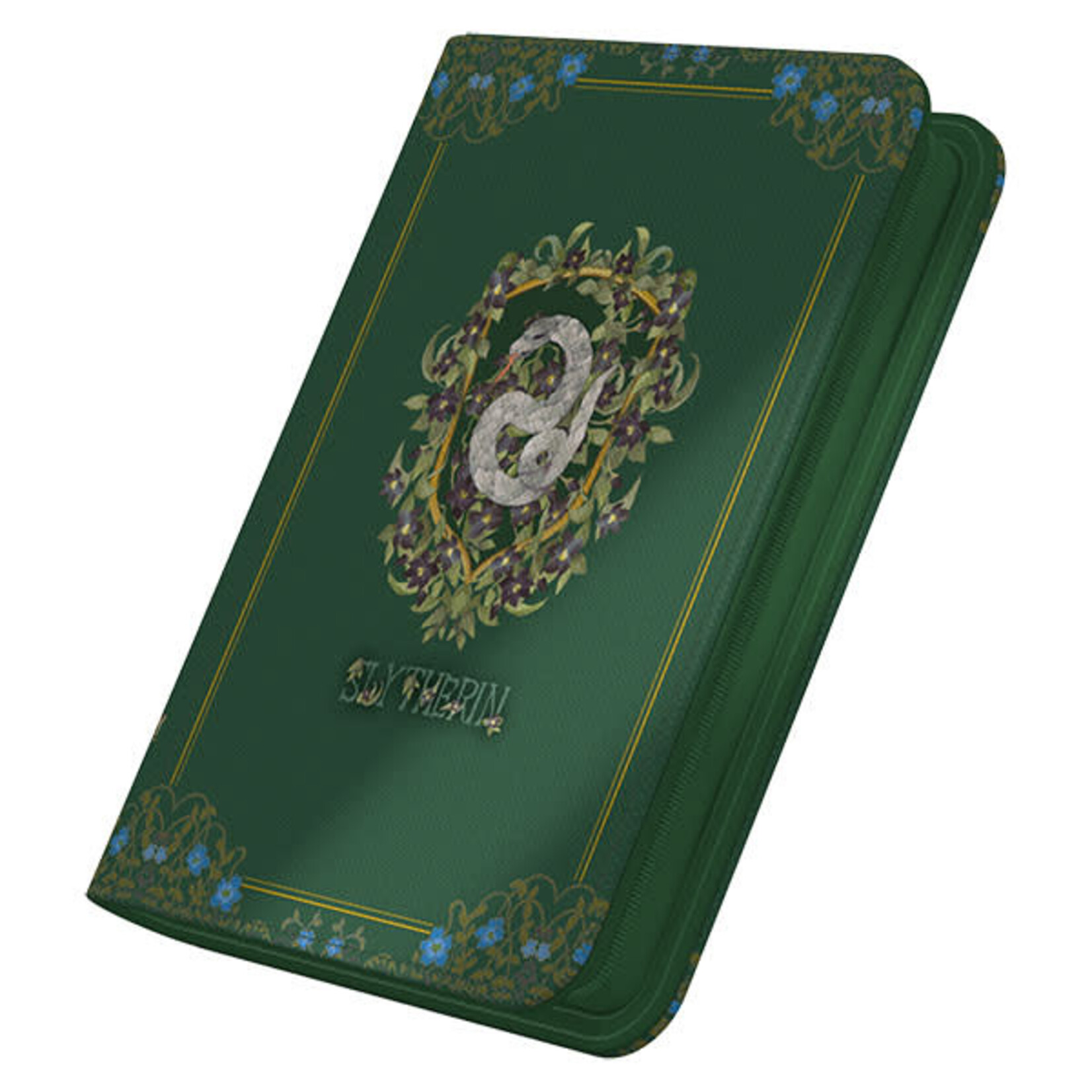 8-Pocket Zipfolio Portfolio 160+ Xenoskin- Harry Potter- 4 Houses- Slytherin Binder