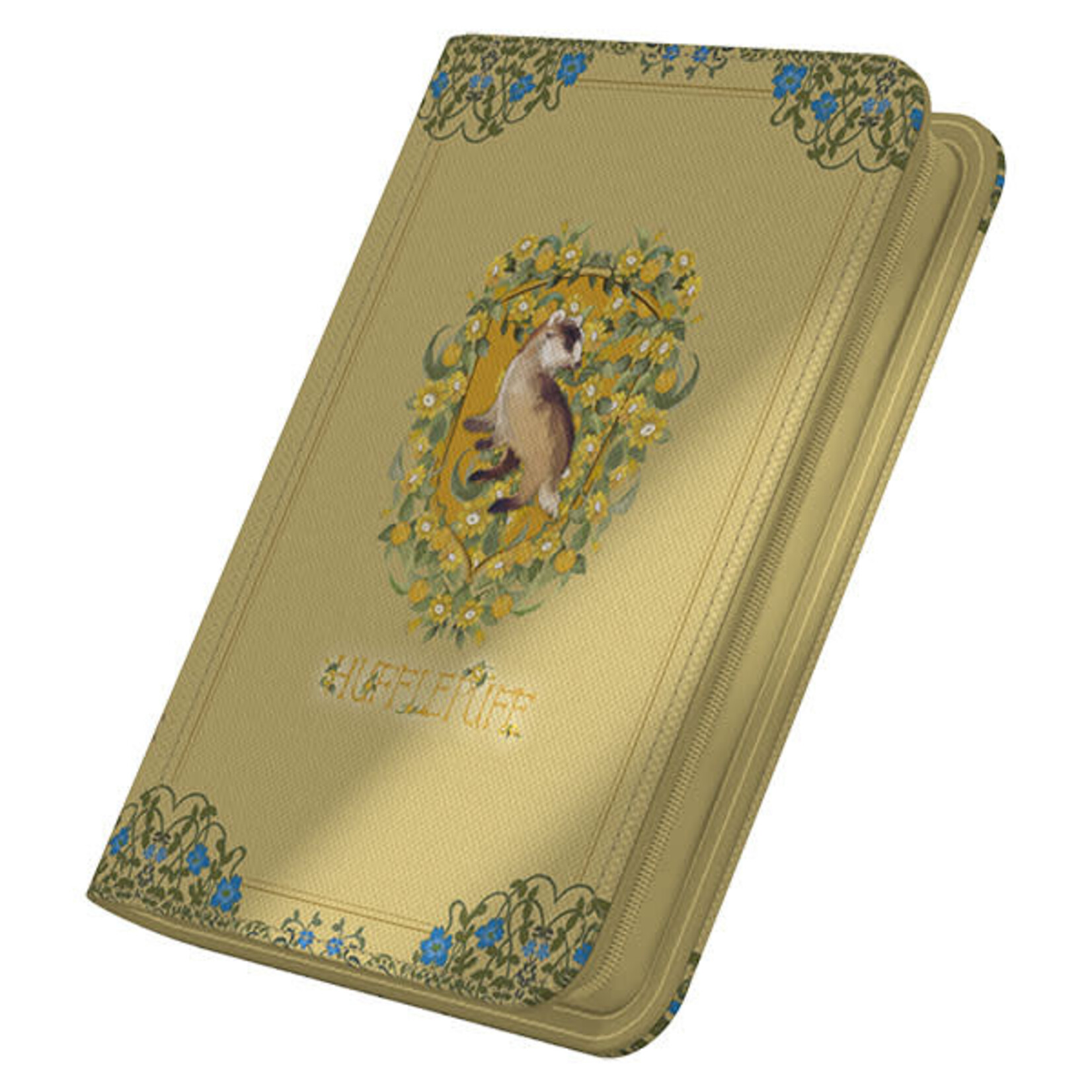 8-Pocket Zipfolio Portfolio 160+ Xenoskin- Harry Potter- 4 Houses- Hufflepuff Binder