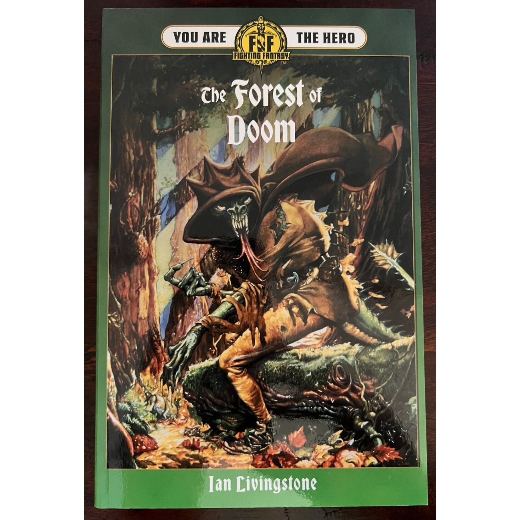 Fighting Fantasy: The Forest of Doom Solo Adventure Book