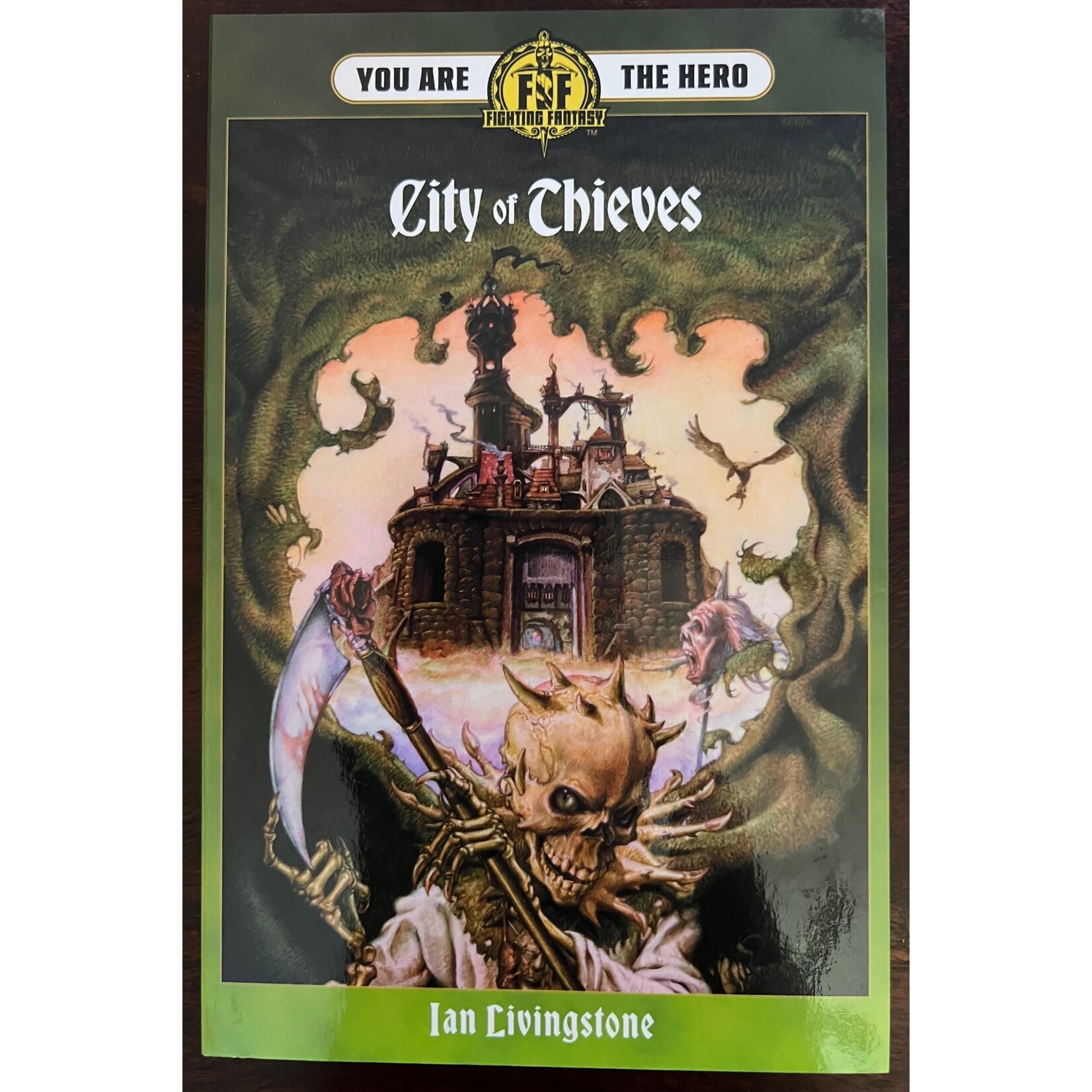 Fighting Fantasy: City of Thieves Solo Adventure Book
