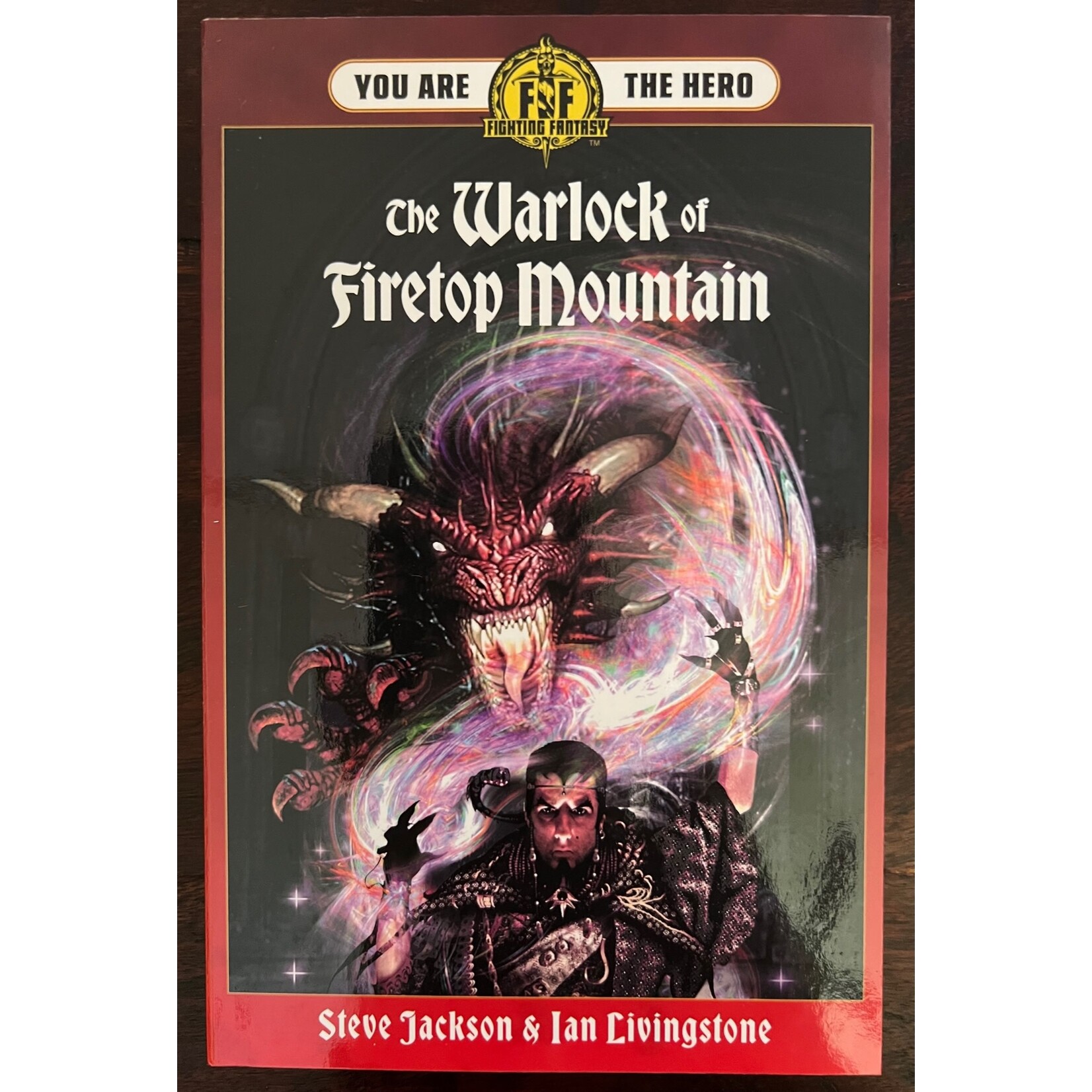 Fighting Fantasy: The Warlock of Firetop Mountain Solo Adventure Book