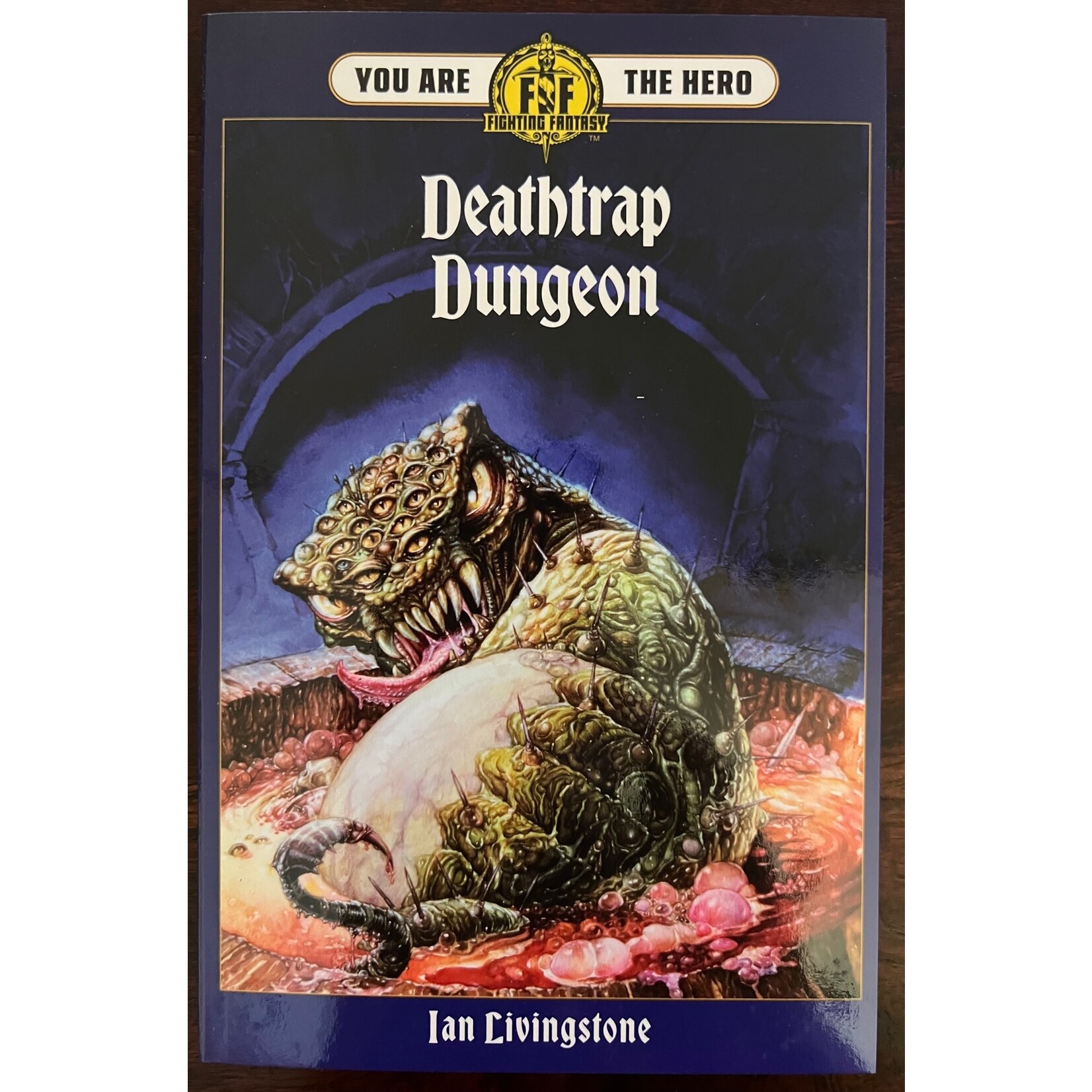 Fighting Fantasy: Deathtrap Dungeon Solo Adventure Book