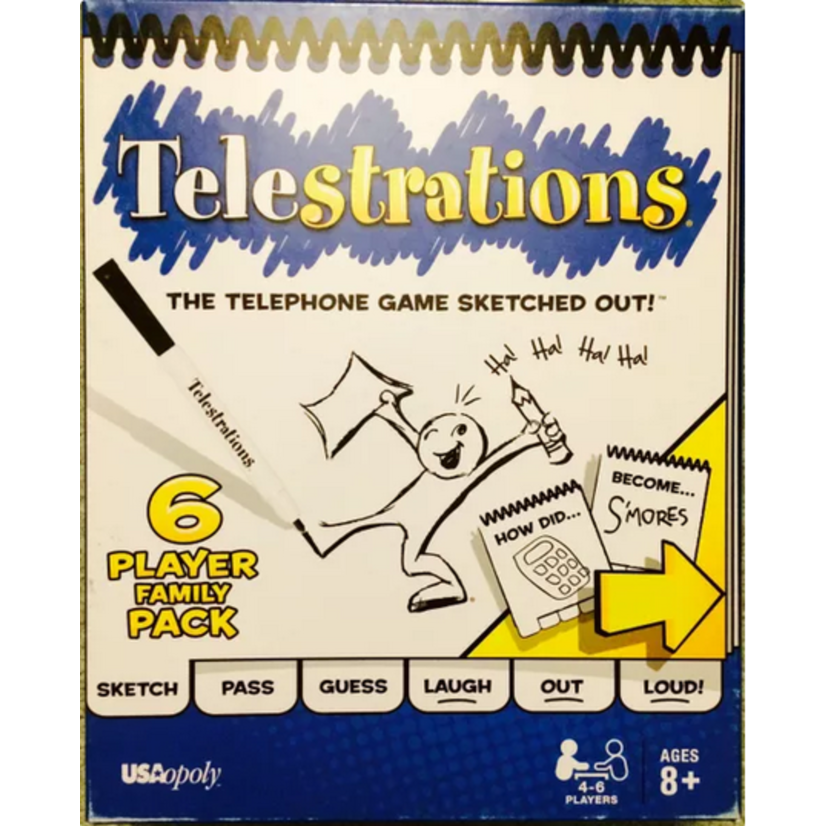 #11420 Telestrations Dragon Cache Used Game