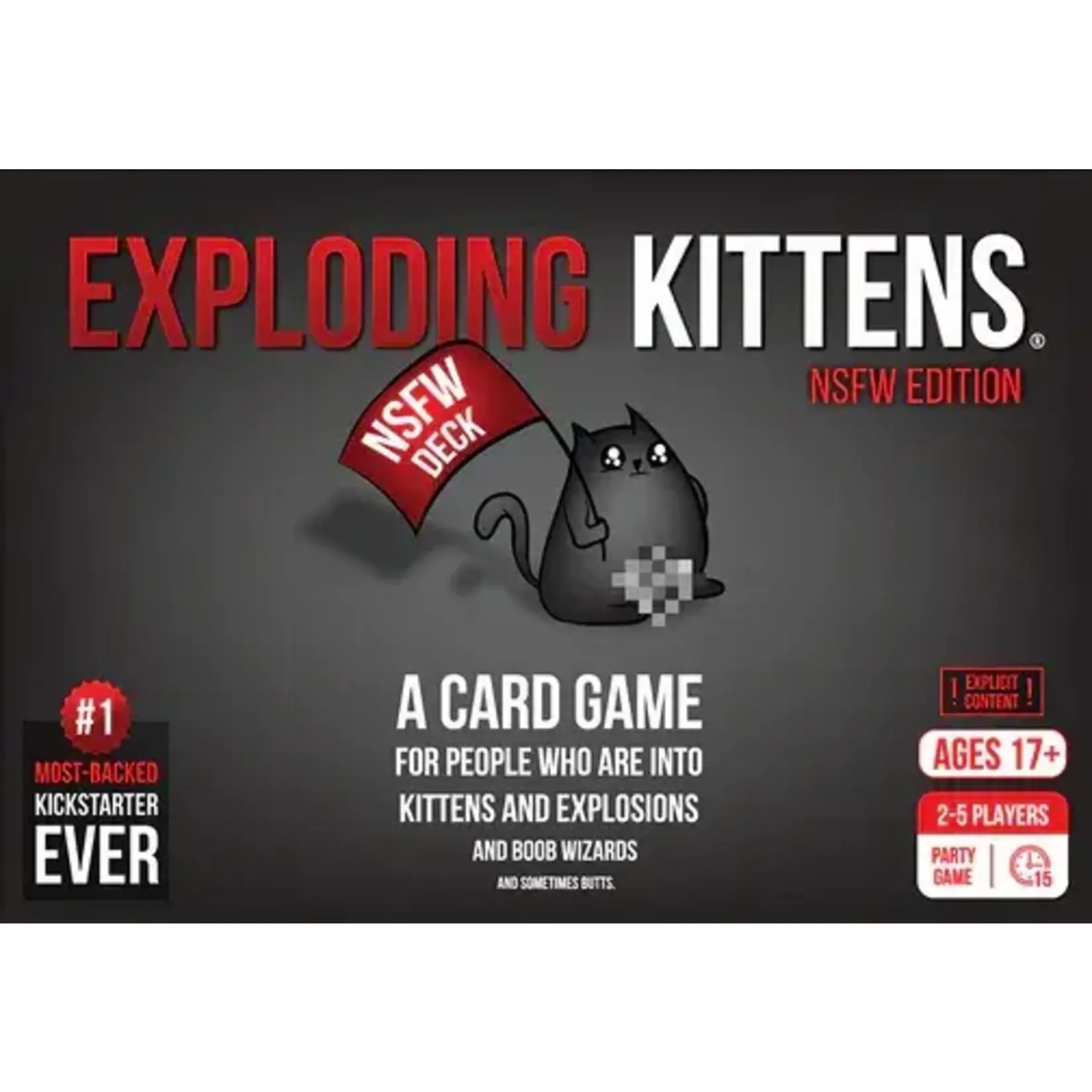 #11410 Exploding Kitten NSFW Edition Dragon Cache Used Game