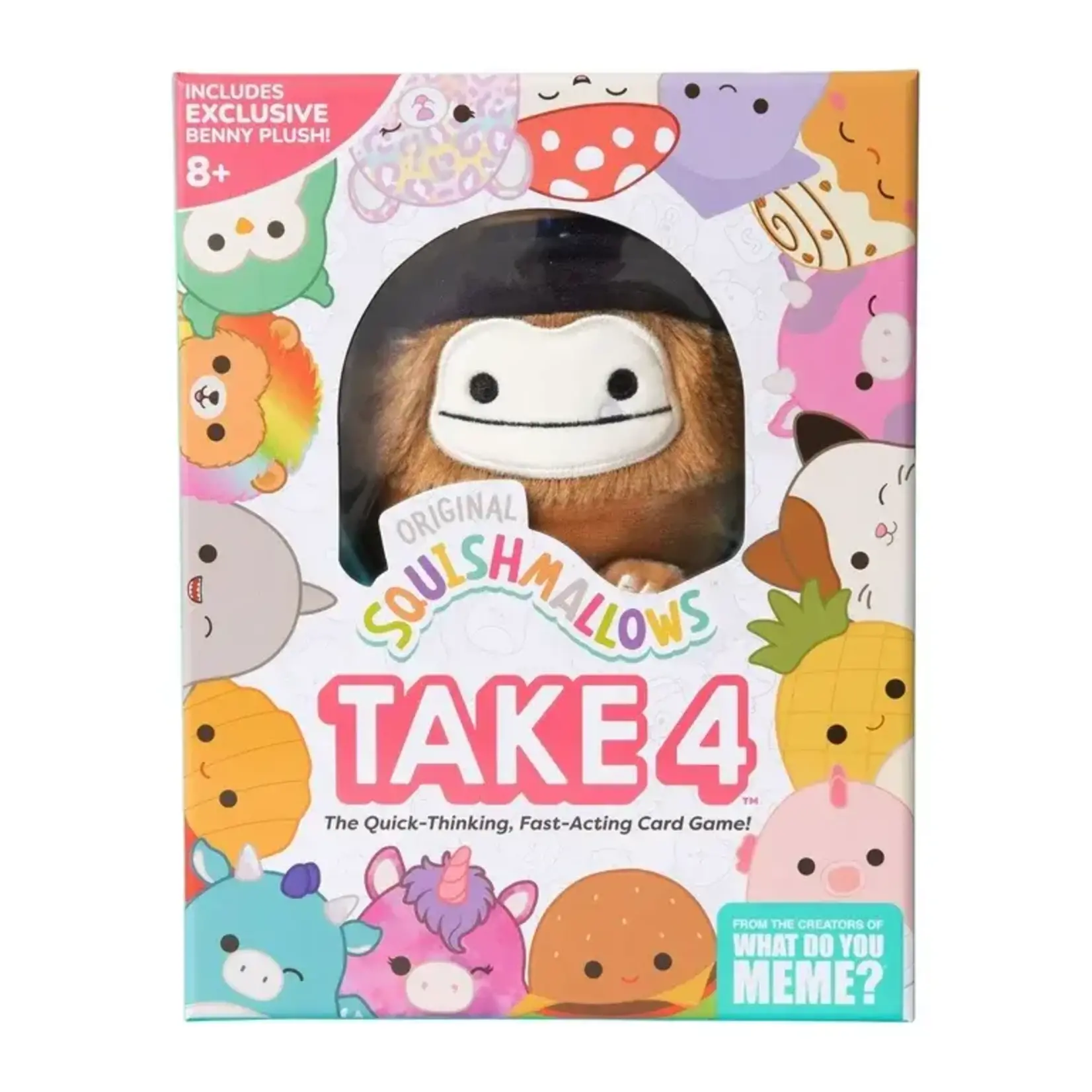 #11409 Squishmallow take 4 Dragon Cache Used Game