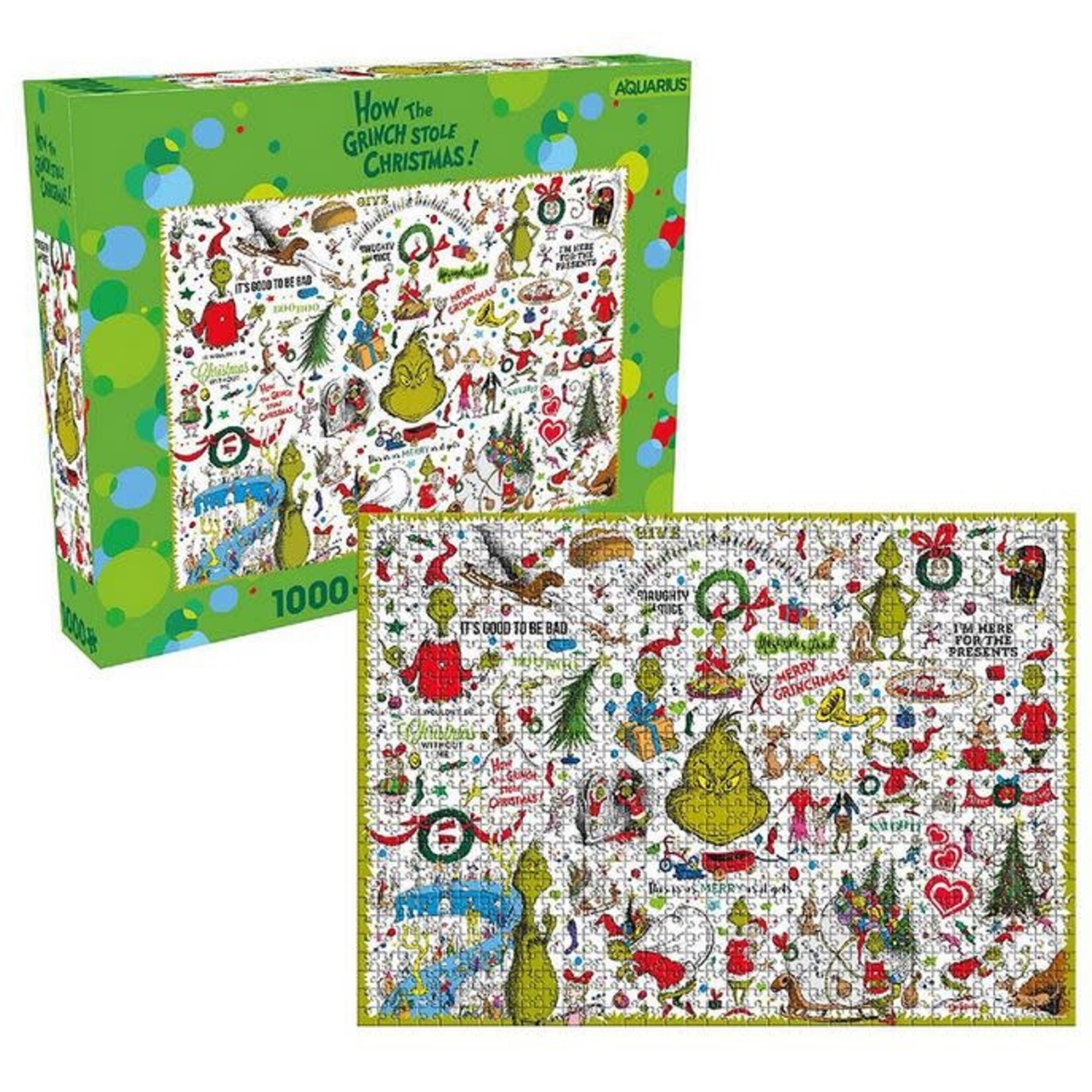 #11395 Grinch Puzzle Dragon Cache Used Game
