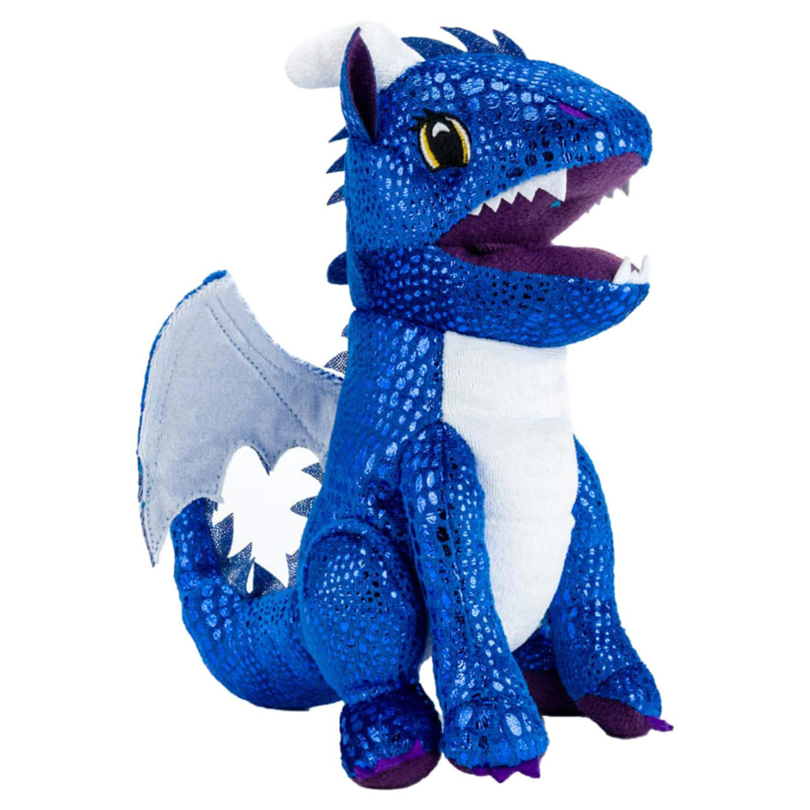 Dice Bag: Dragon Plush Blue