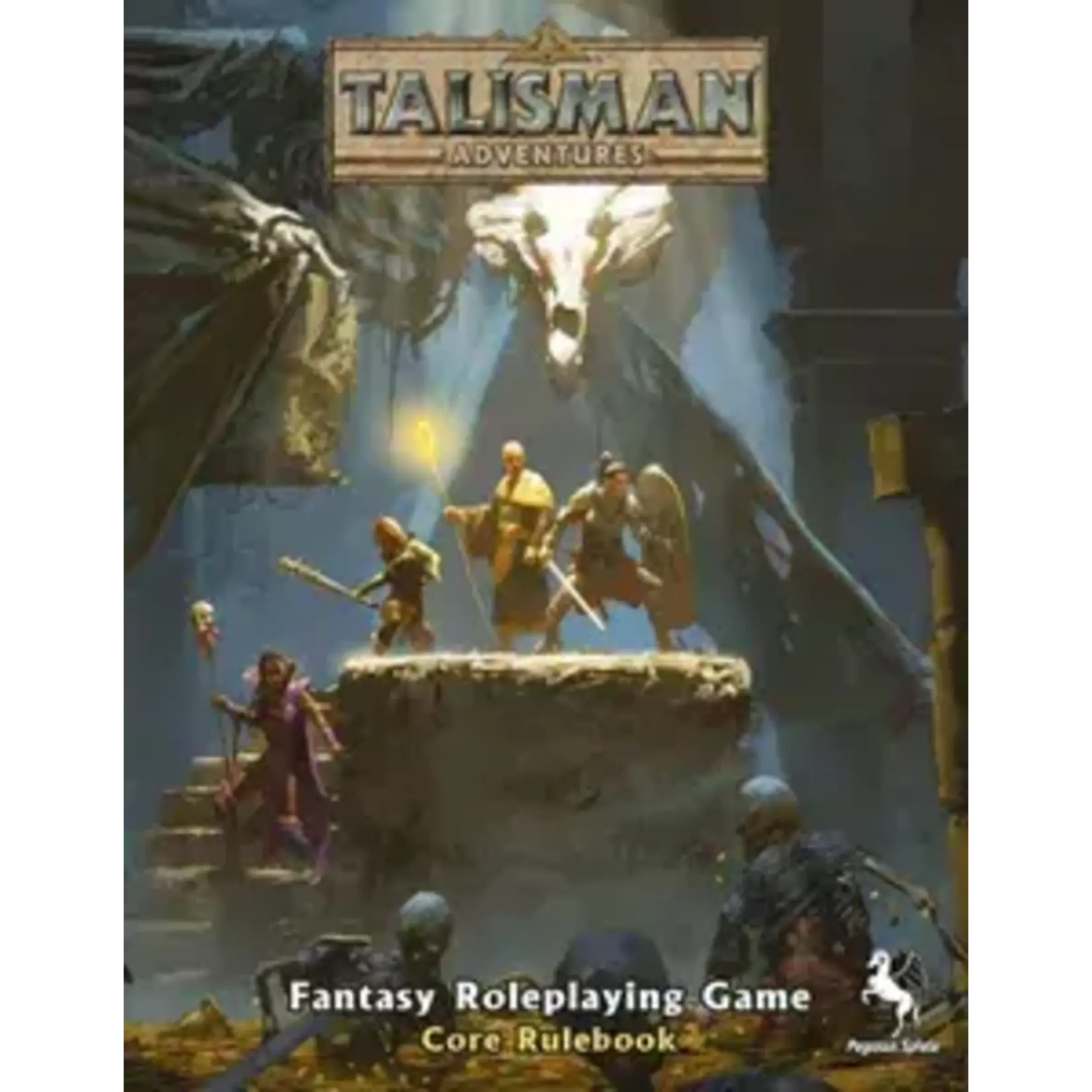 #11370 Talisman Adventures: Core Rulebook Dragon Cache Used Game