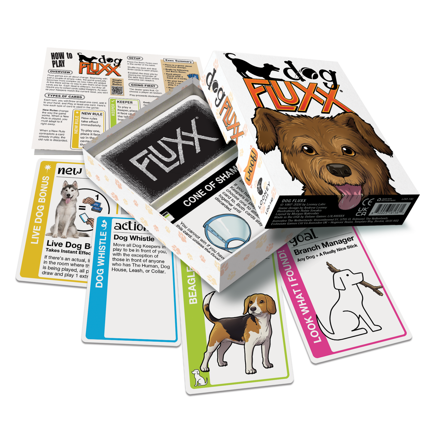 Fluxx: Dog Fluxx (Preorder for 3/3/26)