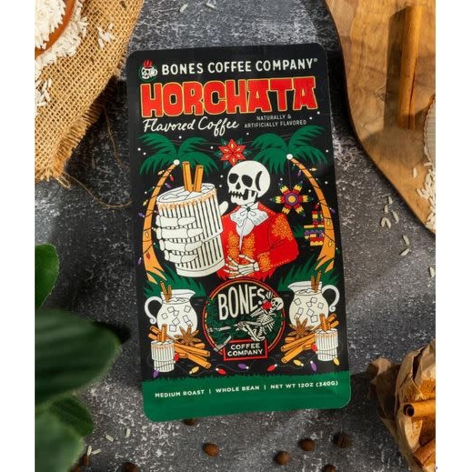 Bones Coffee: Horchata 12oz Ground Coffee