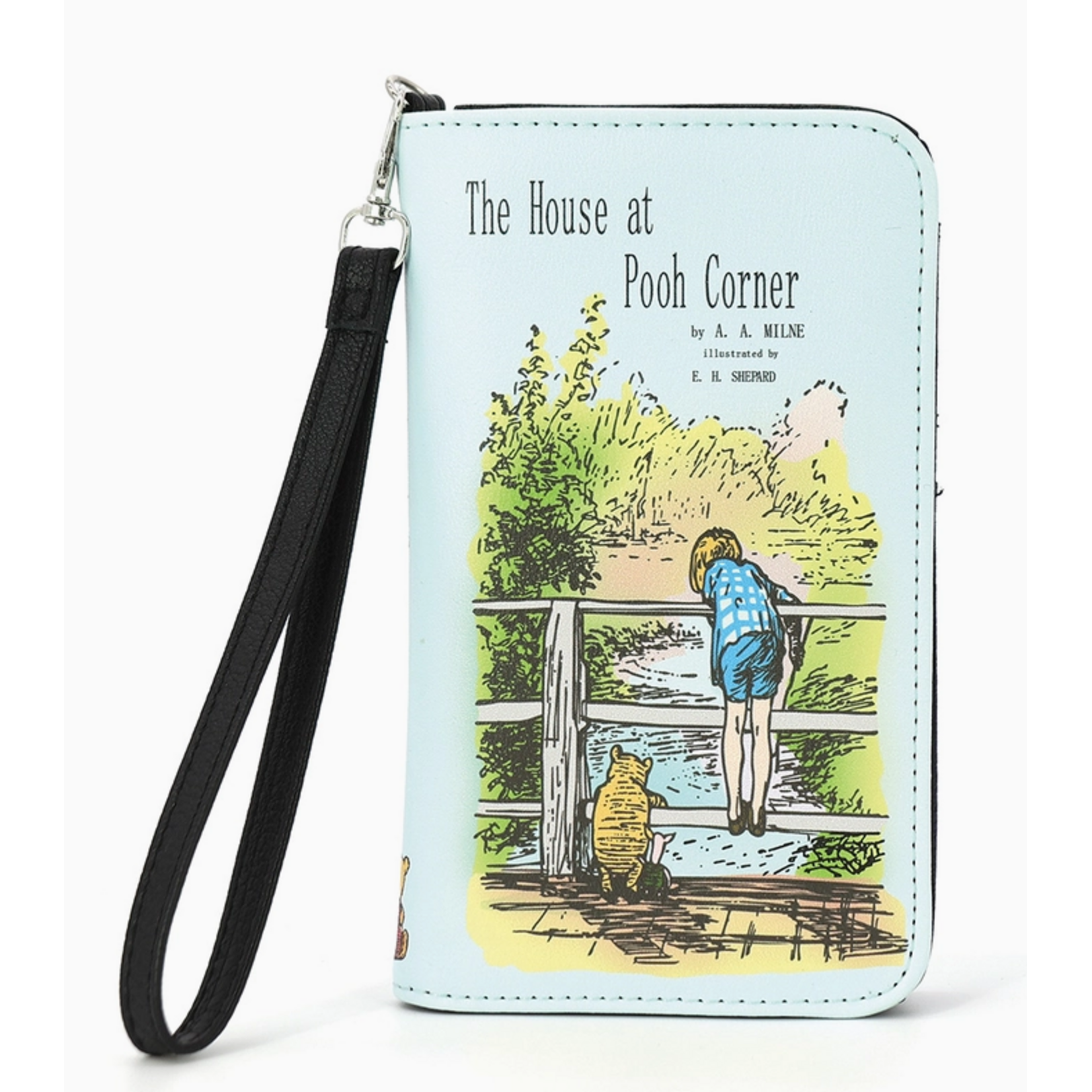 Wallet - The House at Pooh Corner Book- Blue