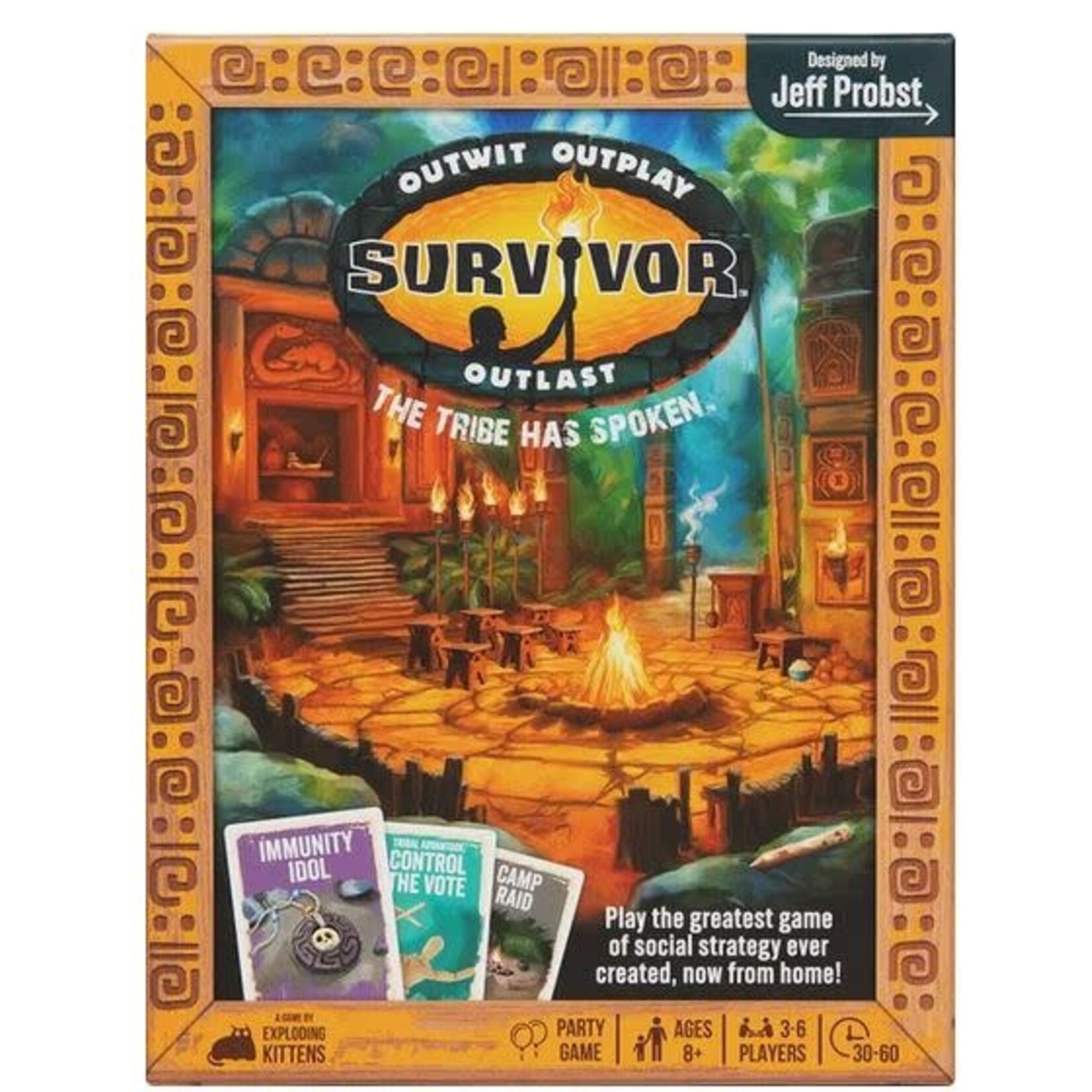 #11326 Survivor: The Tribe Has Spoken Dragon Cache Used Game