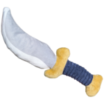 Pawlymorph Pet Toy - The Rogue’s Dagger - Plush Squeaky Dog Toy
