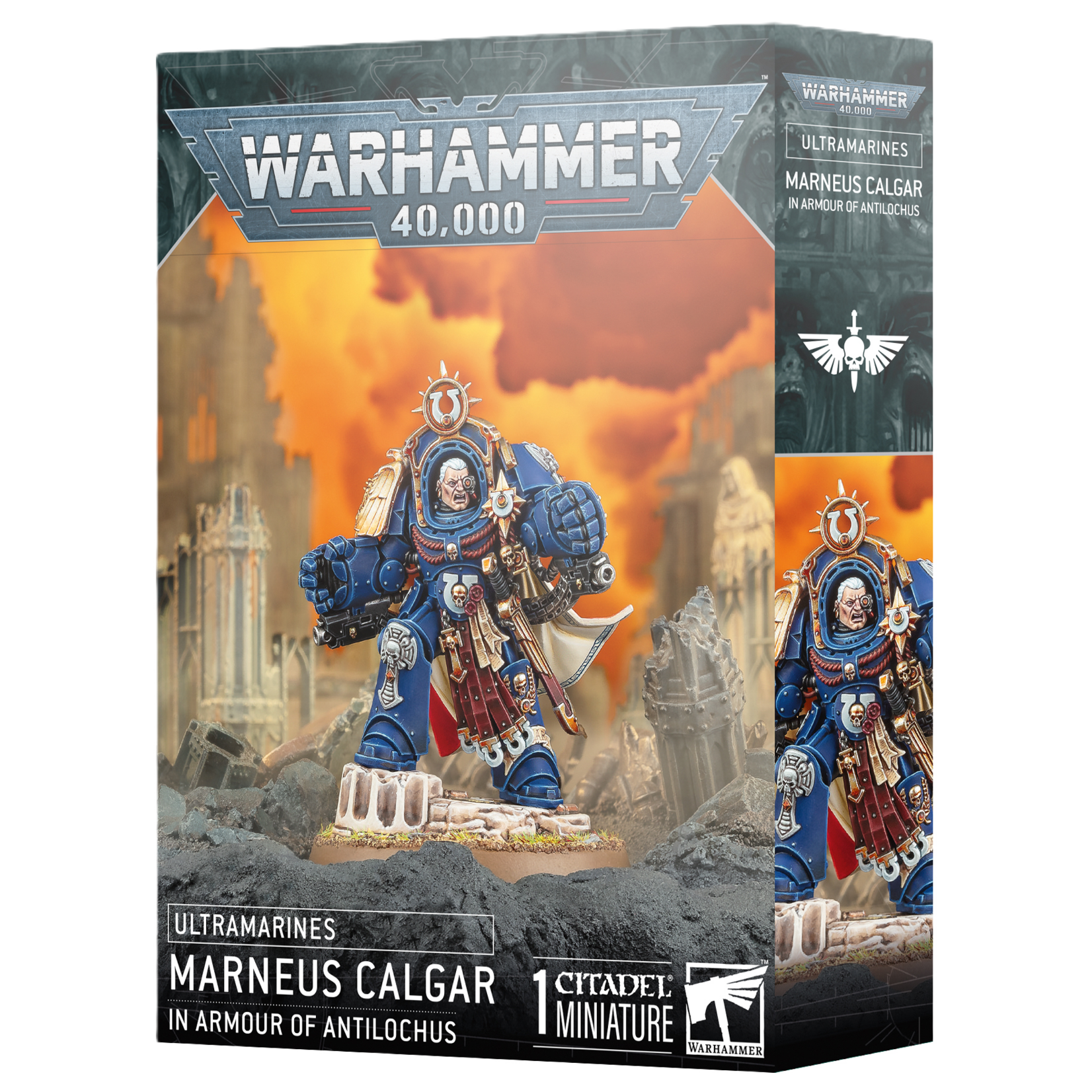 40K: Ultramarines - Marneus Calgar in Armour of Antilochus