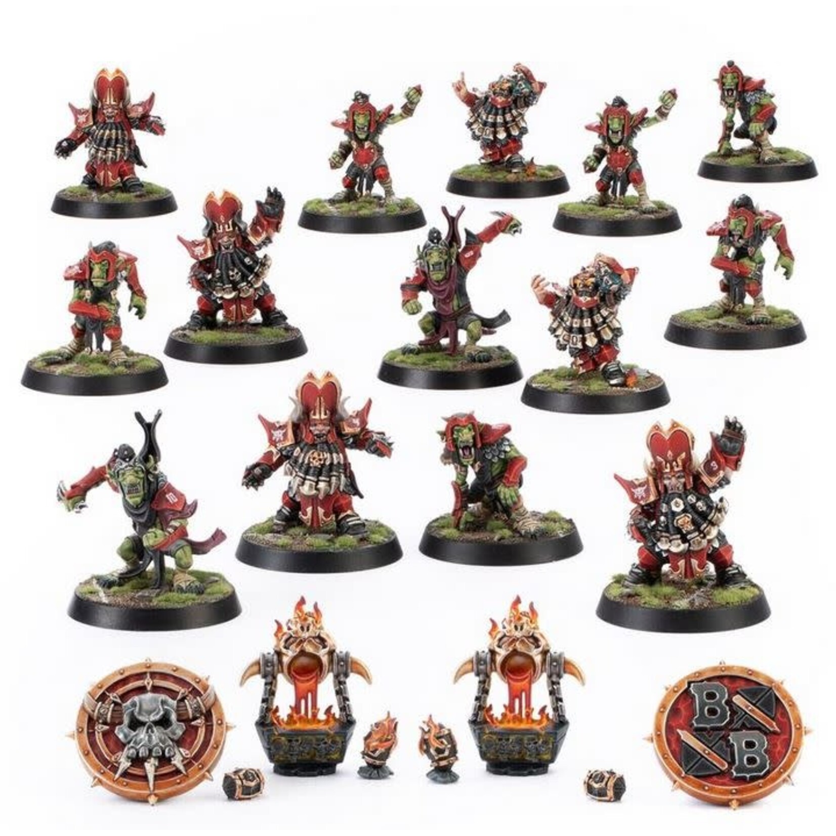 Blood Bowl - Chaos Dwarf Team