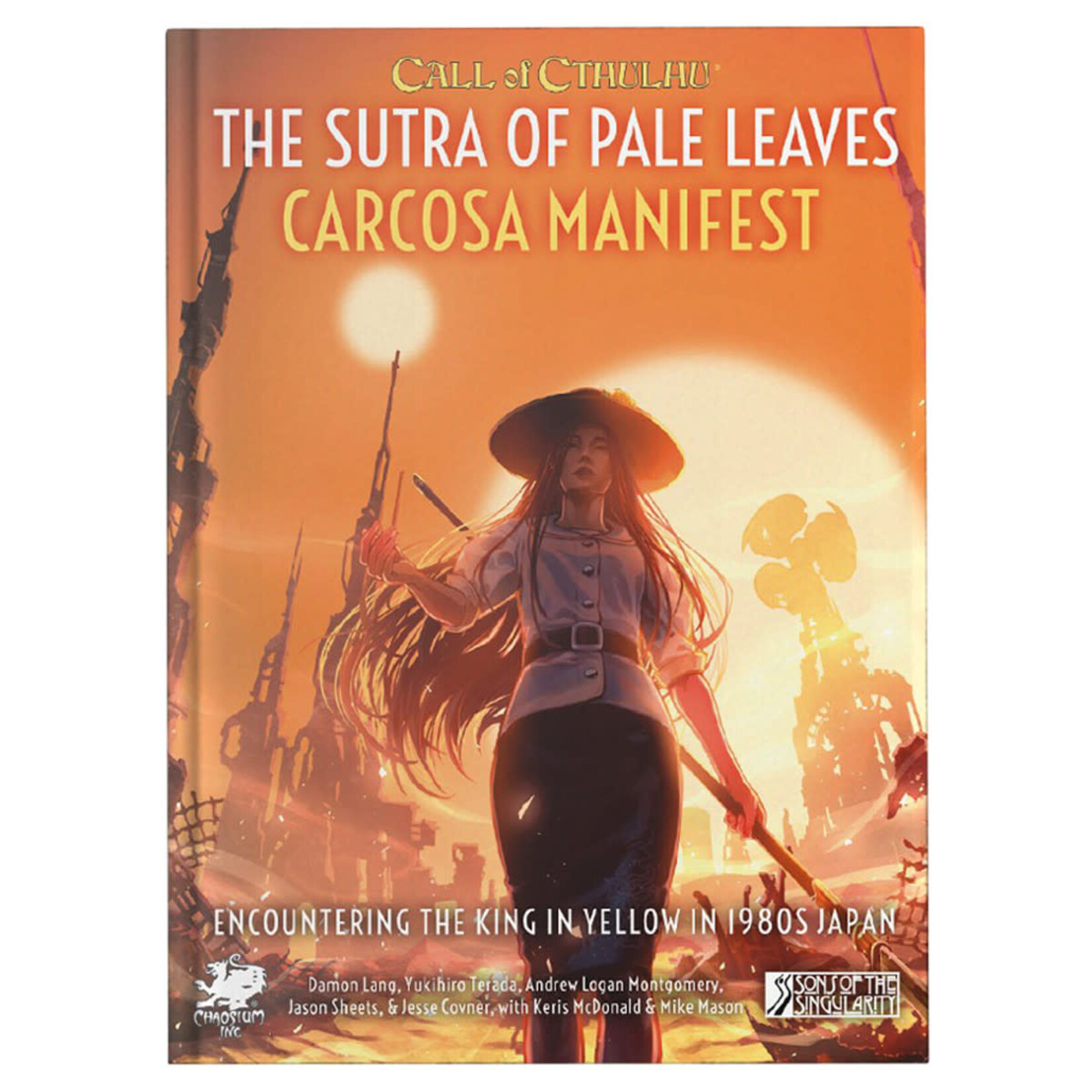 Call of Cthulhu RPG Adventure: The Sutra of Pale Leaves: Carcosa Manifest