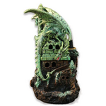 Incense Burners - Green Dragon - Backflow Incense Burner