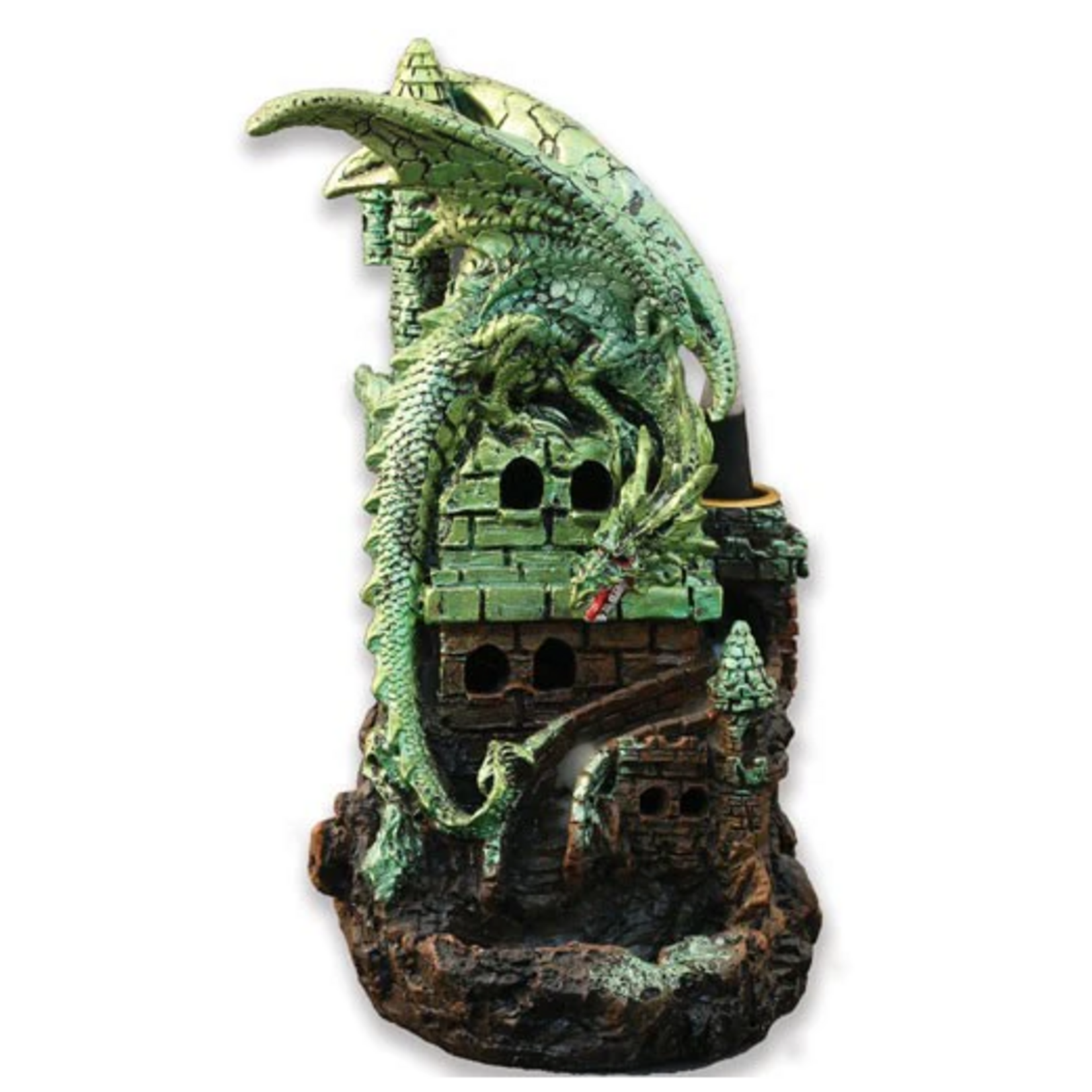 Incense Burners - Green Dragon - Backflow Incense Burner