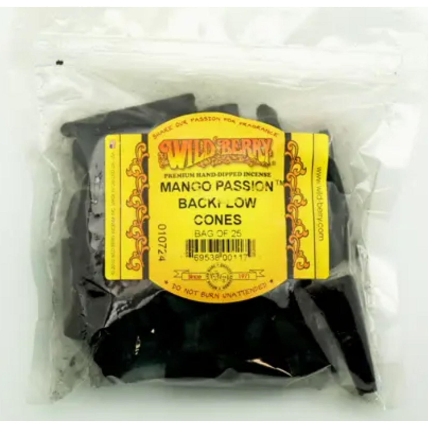 Incense Cones - Mango Passion - Backflow Incense Cones