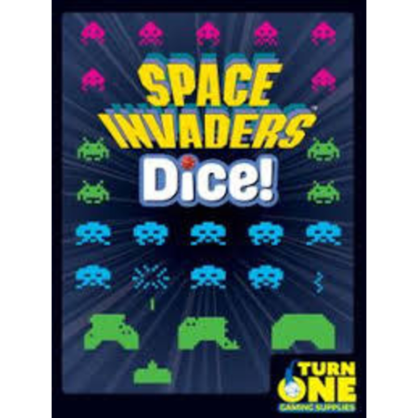 #11297 Space Invaders Dice! Dragon Cache Used Game