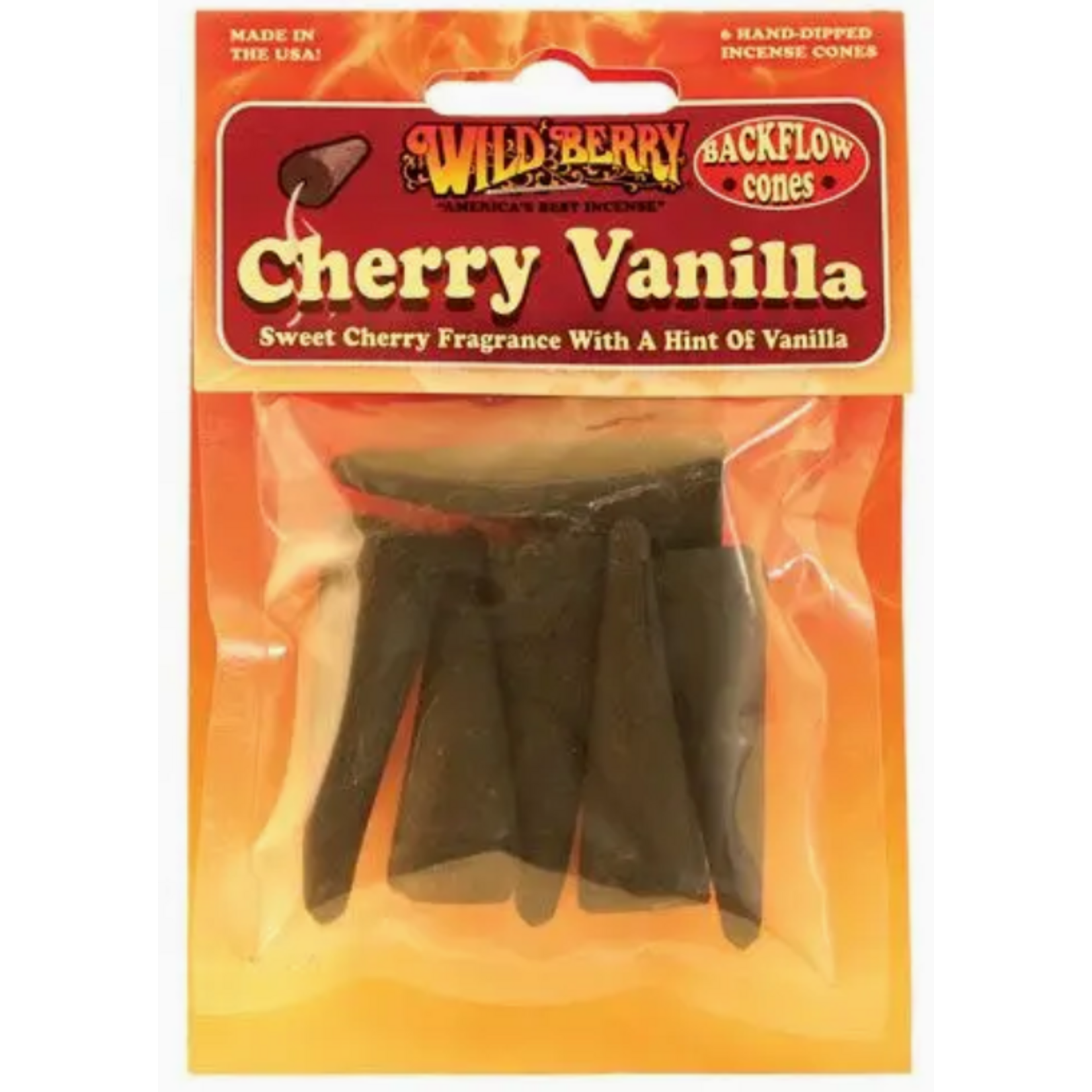 Incense Cones - Cherry Vanilla - Backflow Incense Cones