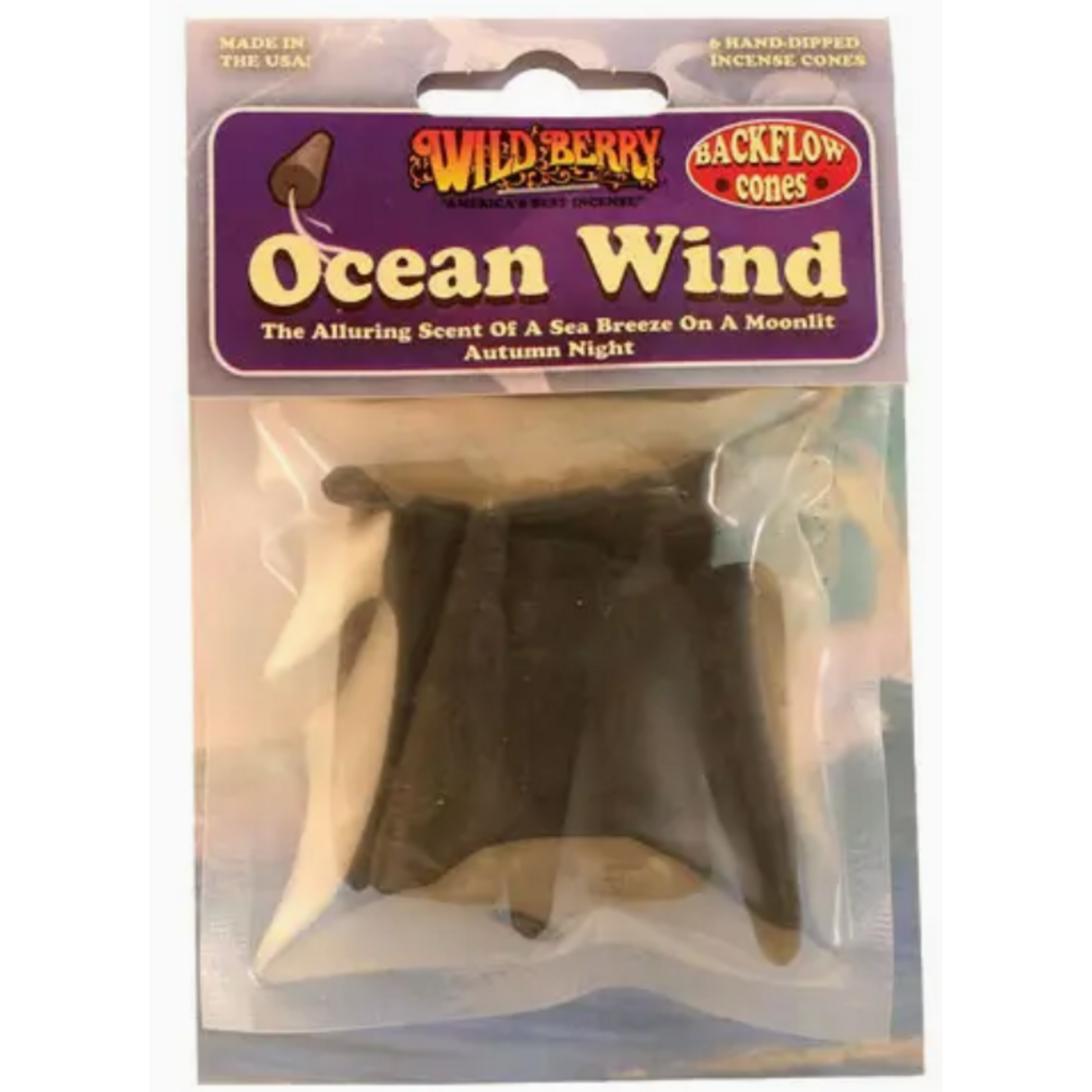 Incense Cones - Ocean Wind - Backflow Incense Cones