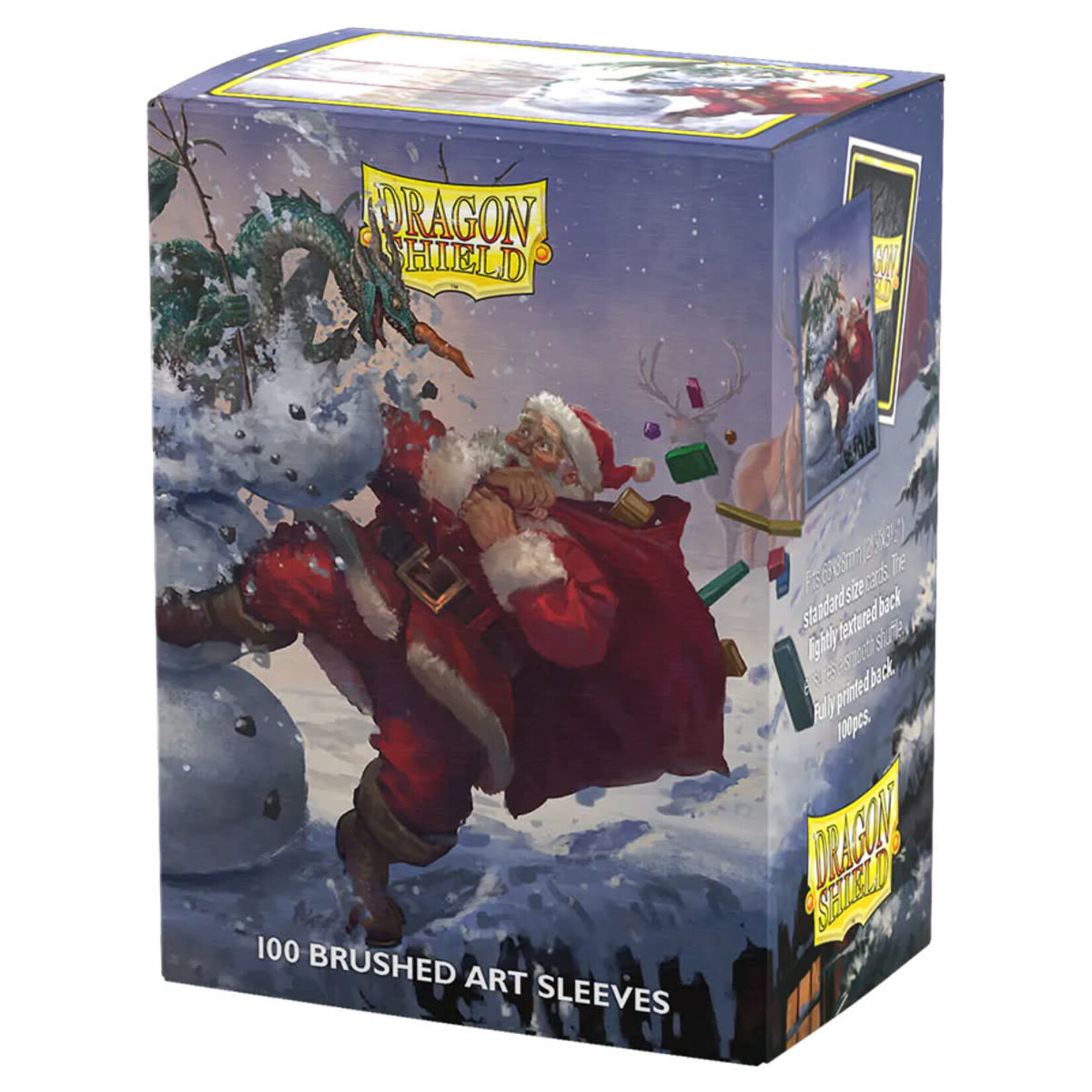 Dragon Shield Standard Sleeves: Brushed Christmas Art 2025