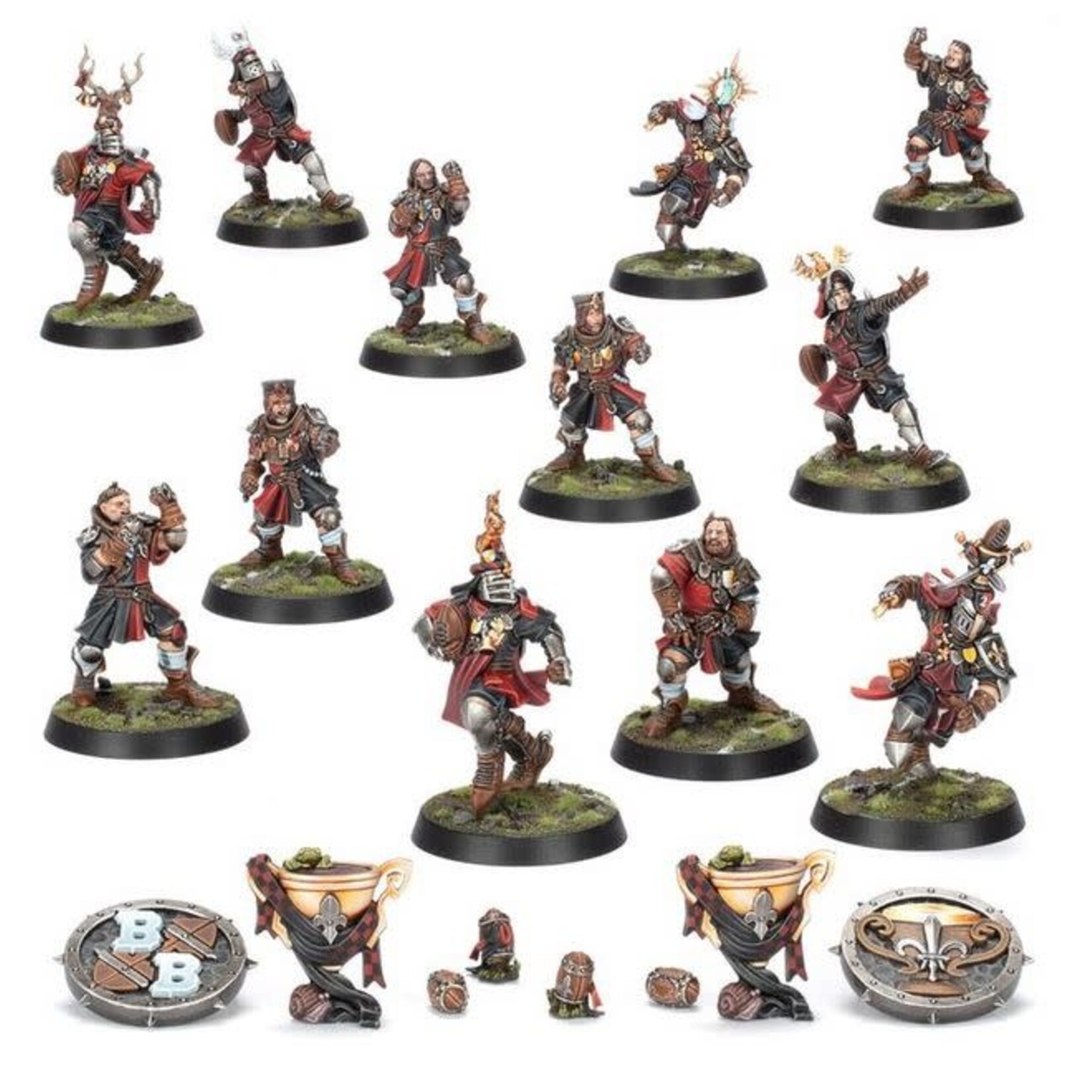 Blood Bowl Bretonnian Team: The Brionne Barons