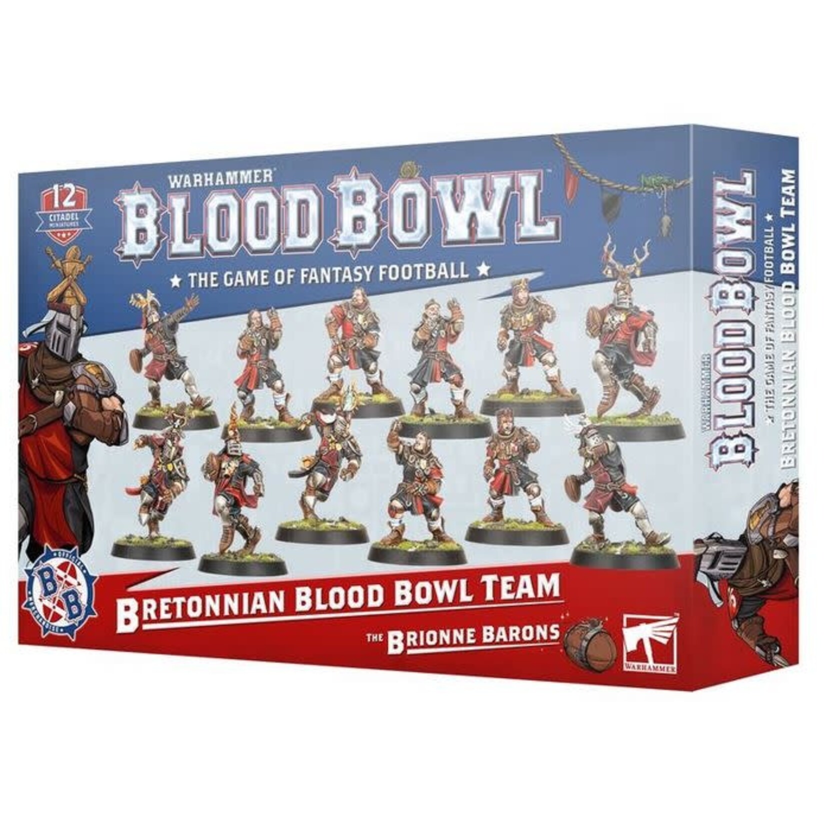 Blood Bowl Bretonnian Team: The Brionne Barons