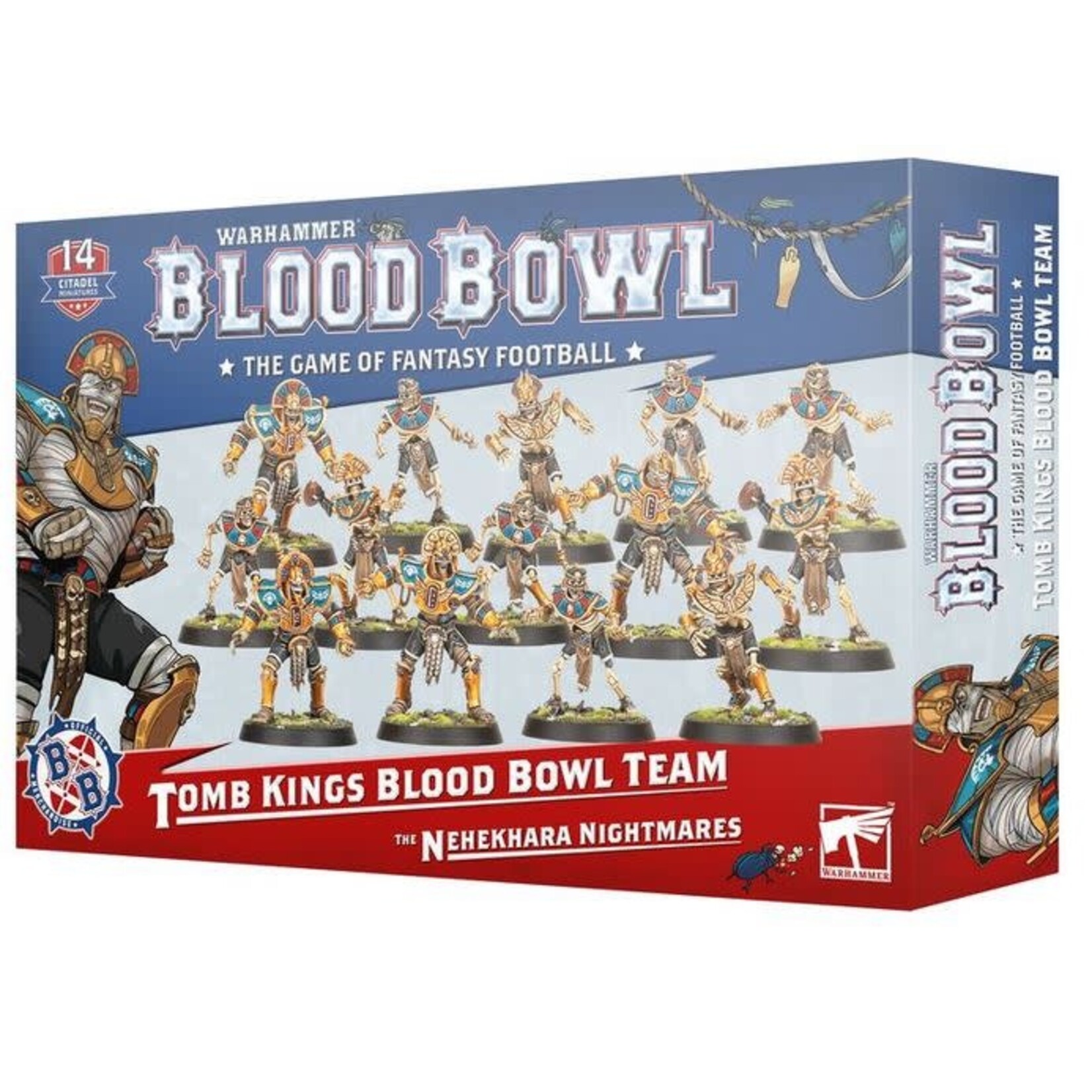 Blood Bowl Tomb Kings Team: The Nehekhara Nightmares