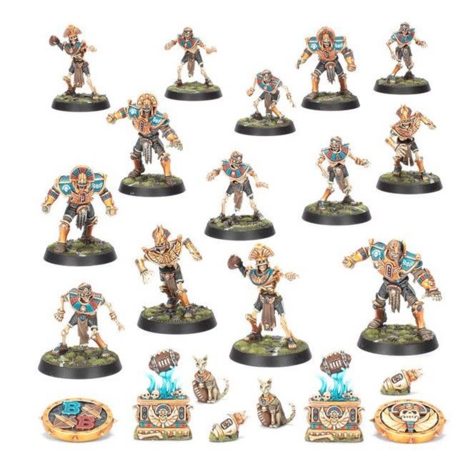 Blood Bowl Tomb Kings Team: The Nehekhara Nightmares