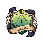 A.H. Stickers Sticker: Welp