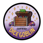 A.H. Stickers Sticker: Certified Dice Goblin