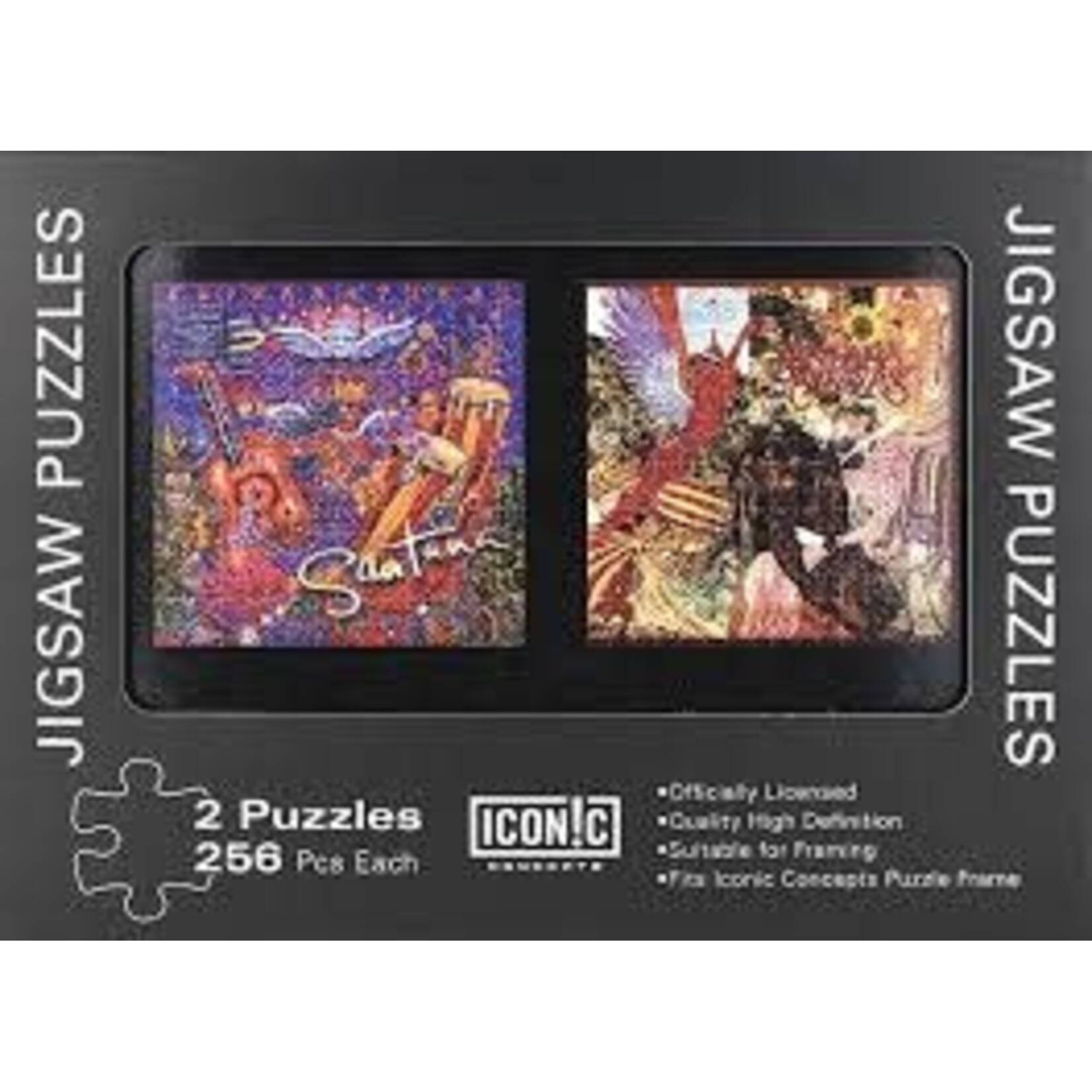 #11268 Santana Record Puzzle Set Dragon Cache Used Games