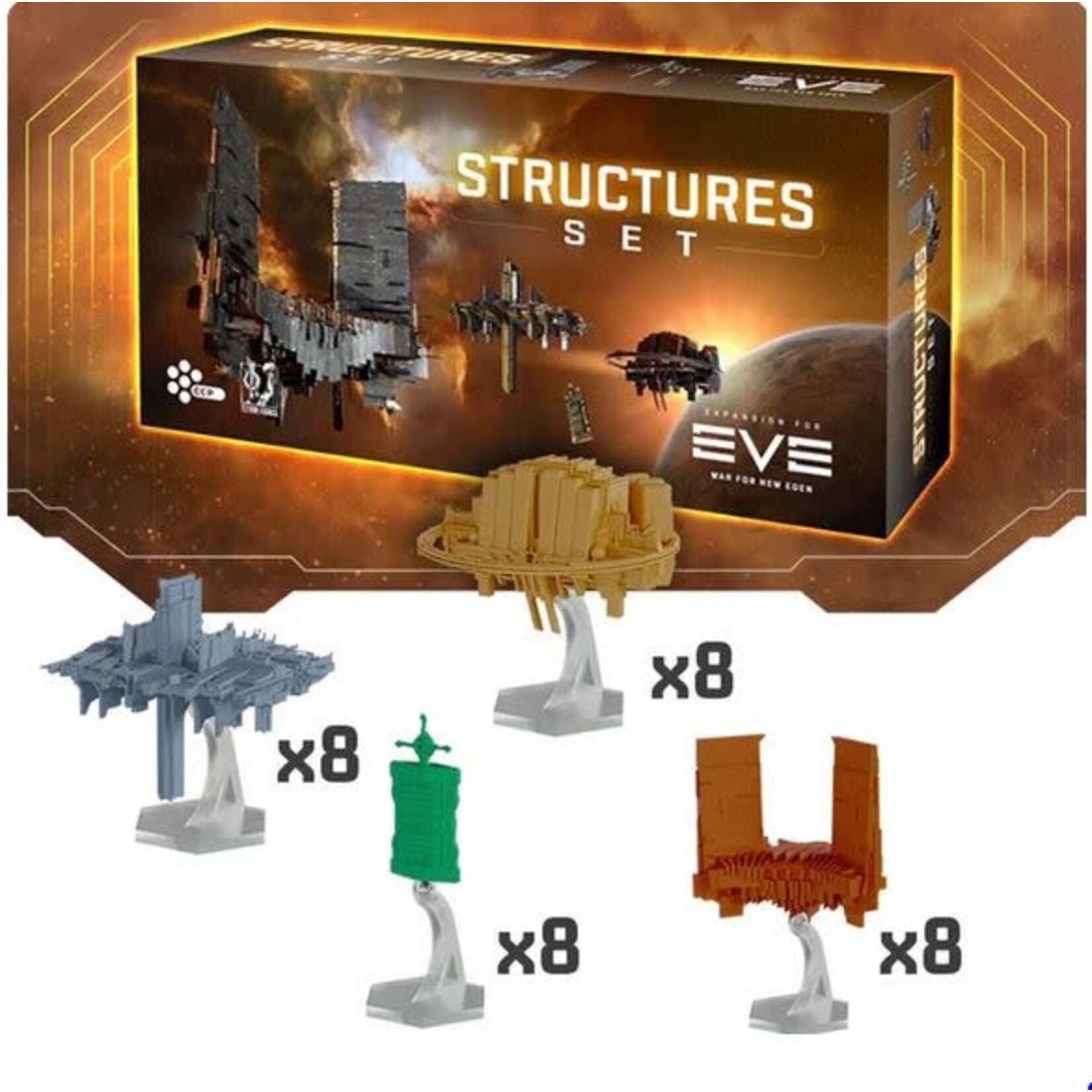 EVE: War for New Eden - Structures Set