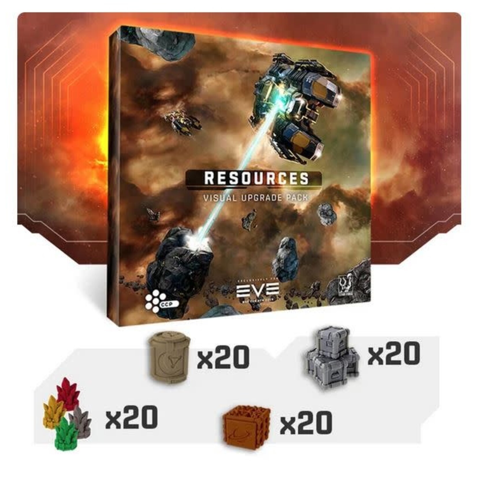 EVE: War for New Eden - Resources Pack Visual Upgrade