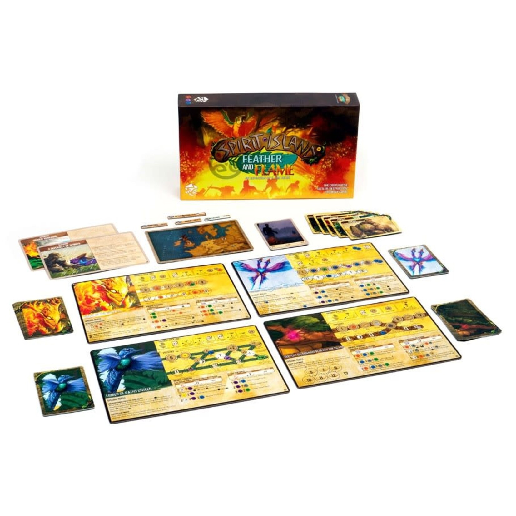 Spirit Island: Feather & Flame Dragon Cache Game