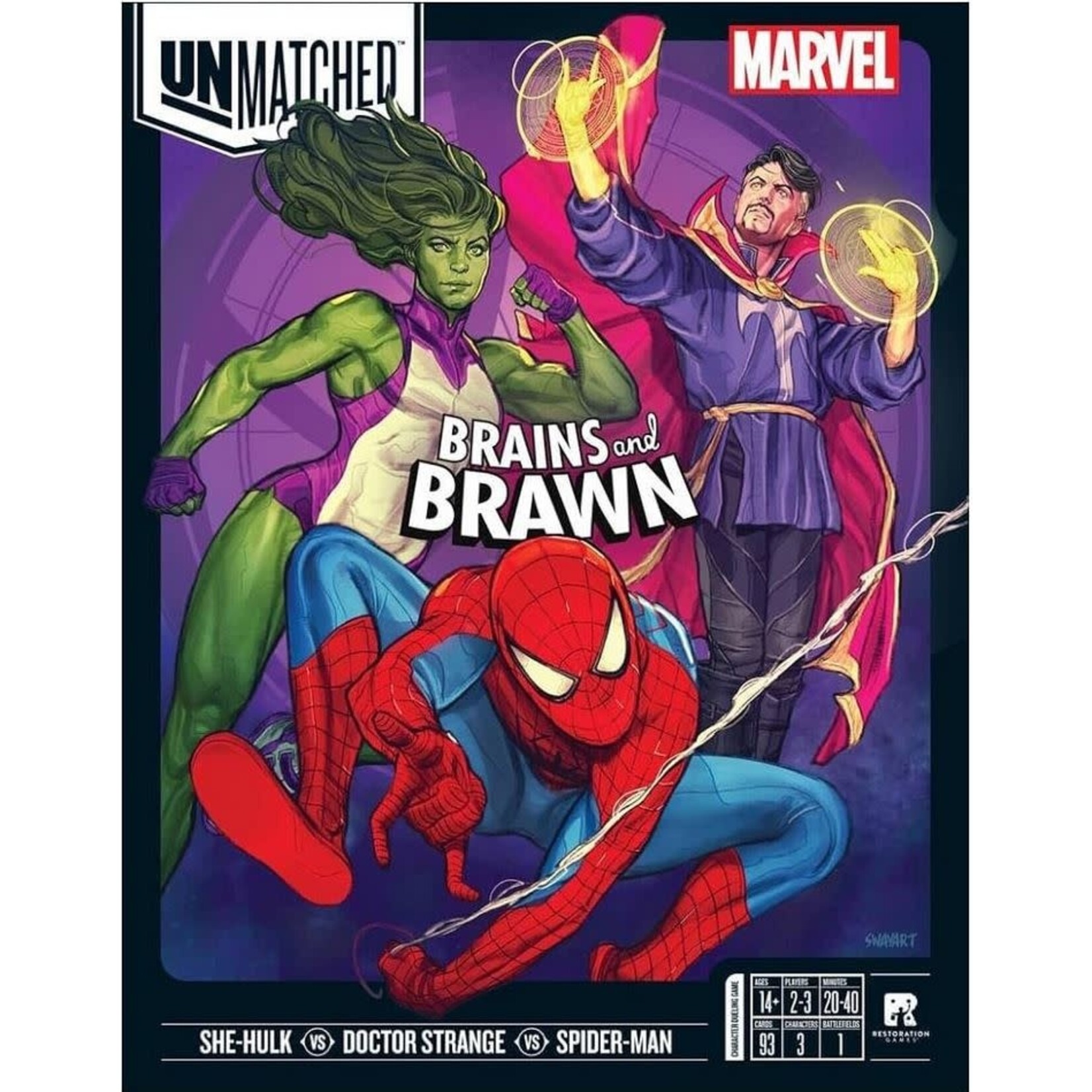 Unmatched Marvel: Brains and Brawn Dragon Cache Game