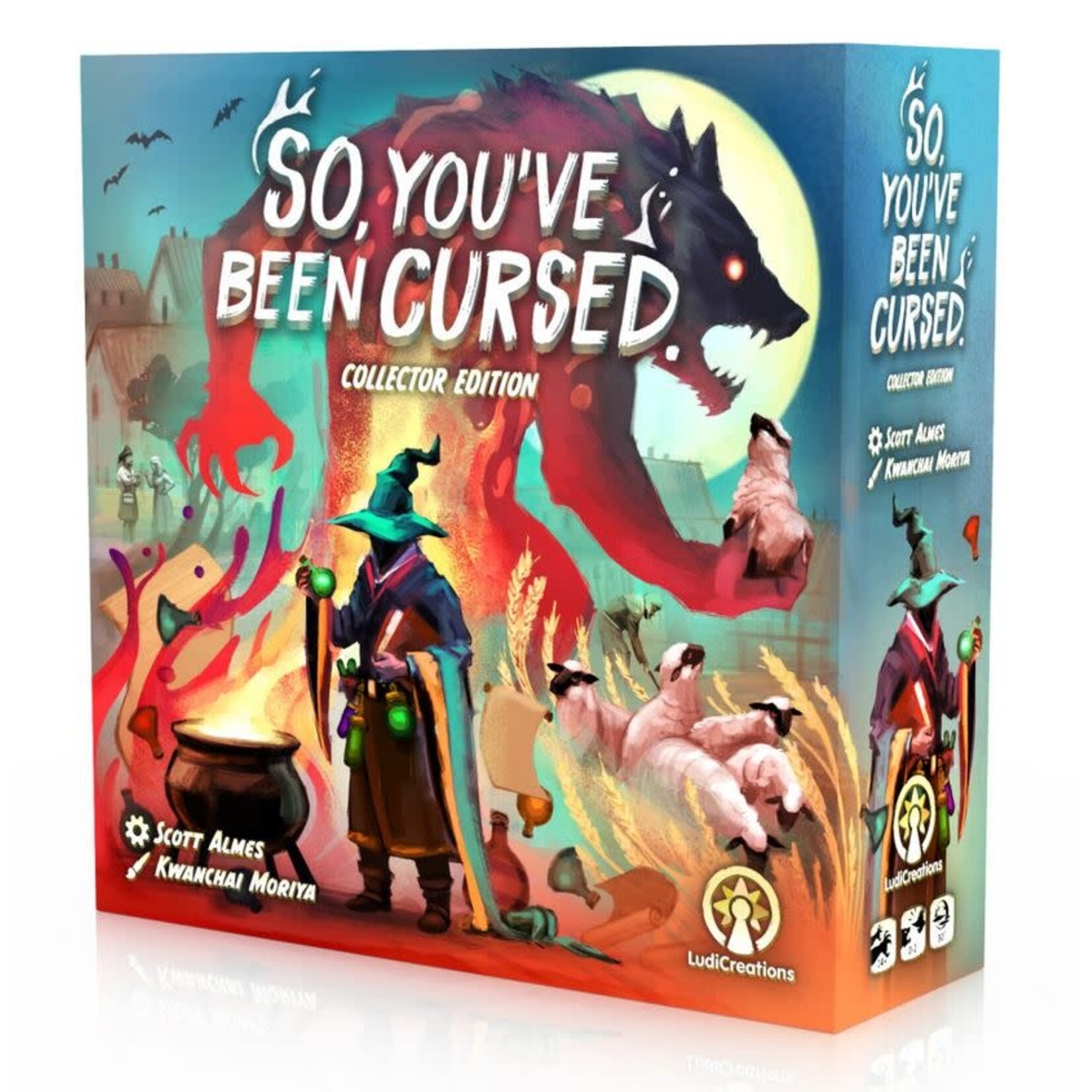 #11247 So, You've Been Cursed? Collector Edition Dragon Cache Used Game