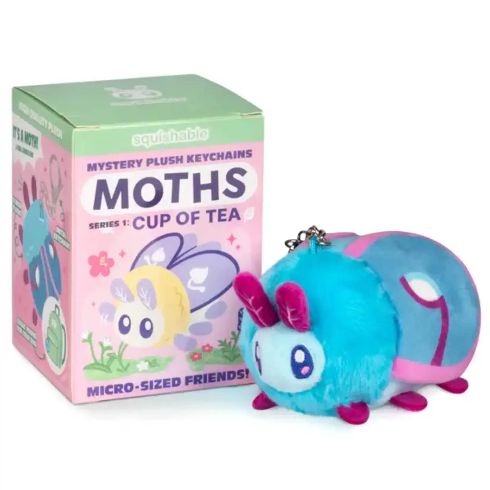 Squishable Blind Box - Moths Series 1 - Cup of Tea Mystery Plush Keychain
