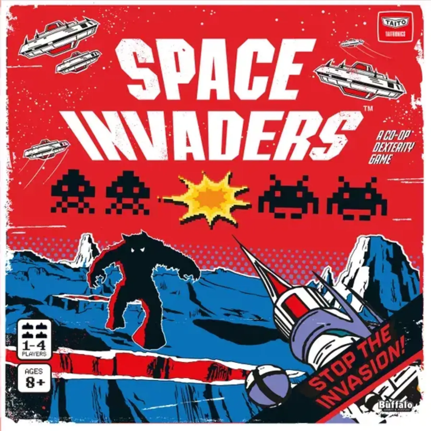 #11243 Space Invaders Dragon Cache Used Game