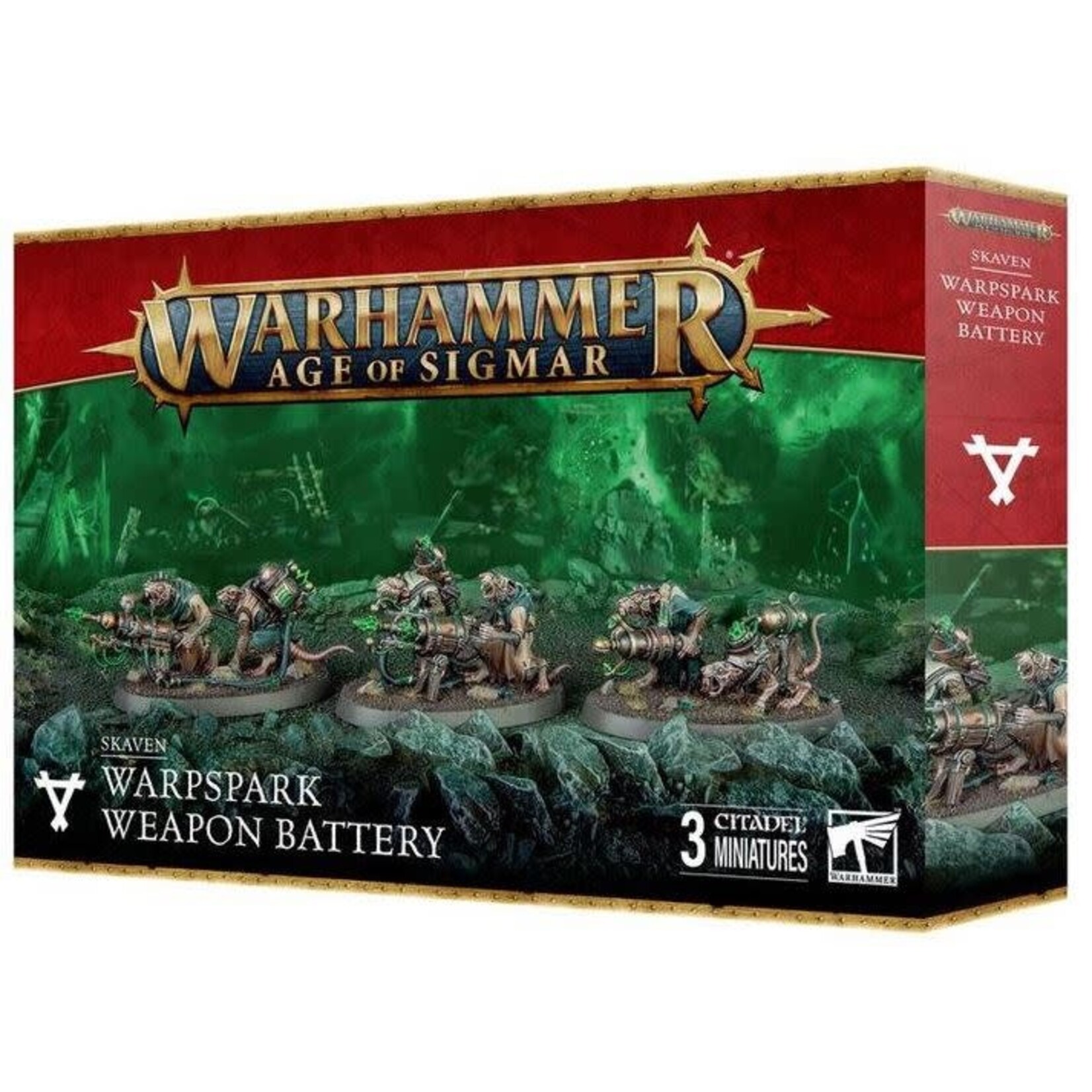 AOS: Skaven - Warpspark Weapon Battery Dragon Cache