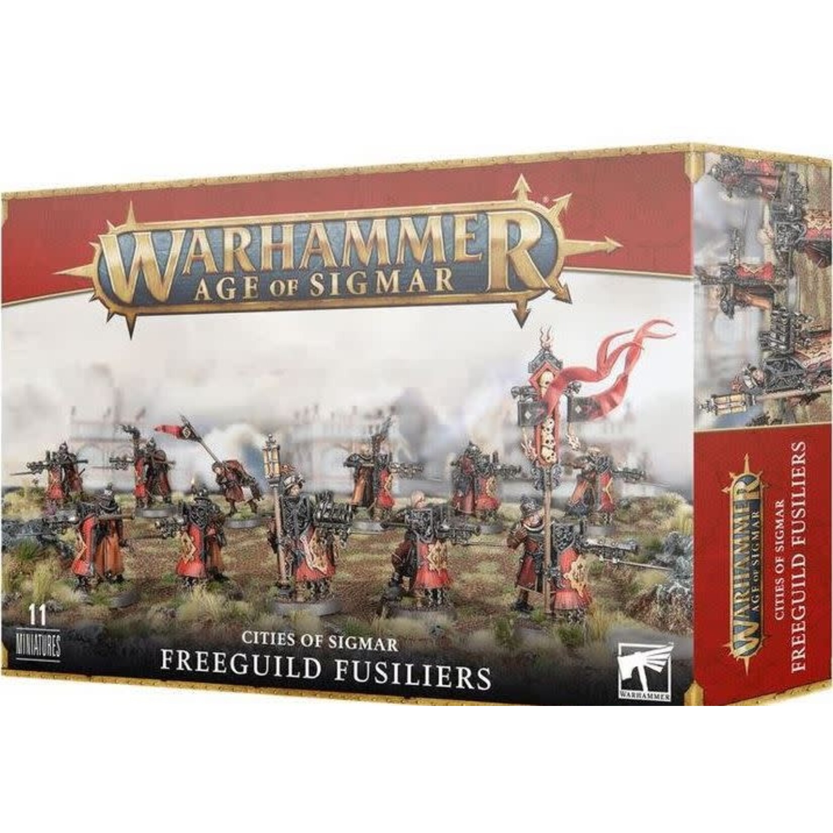 AOS: Cities of Sigmar - Freeguild Fusiliers Dragon Cache